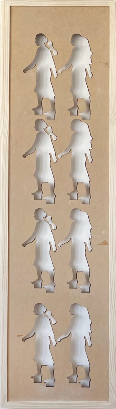 Bruna Truffa, Matriz caminantes IV, 2019