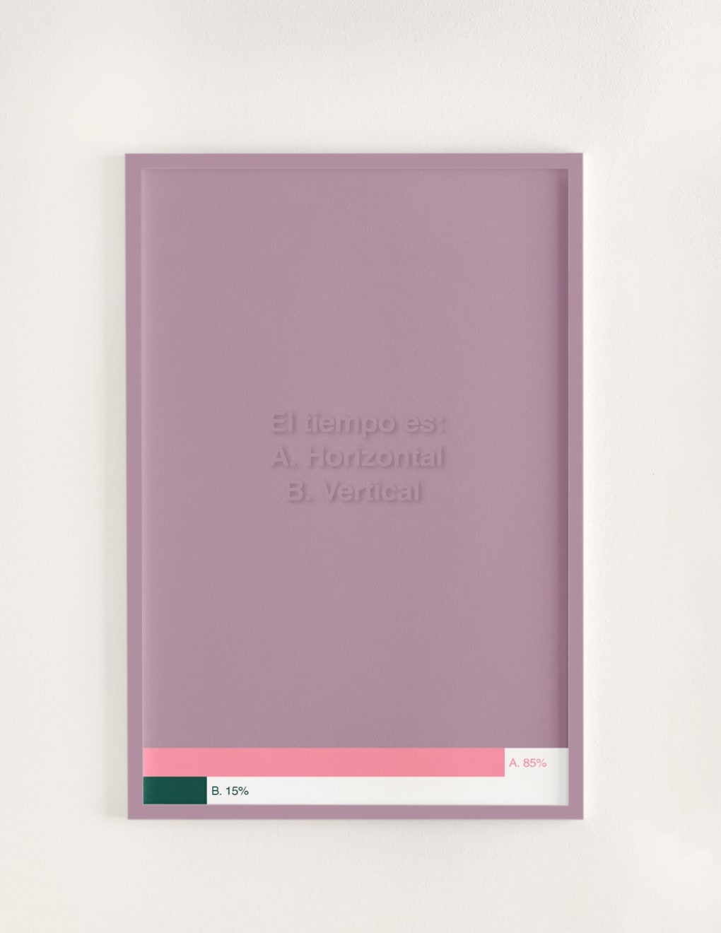 Catalina Torres, El tiempo es (Time is), 2020