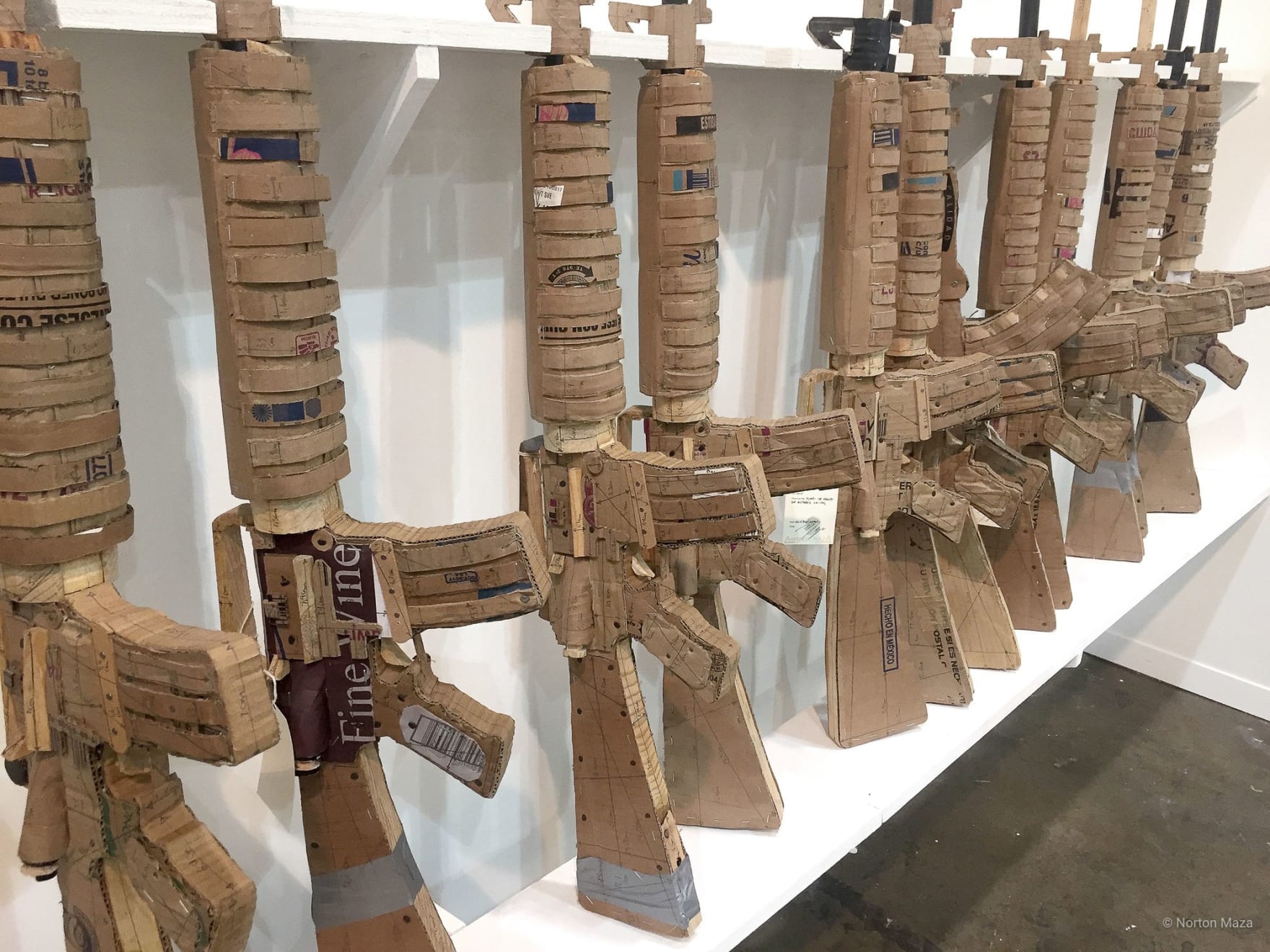 Norton Maza, Break (real scale), 2018
