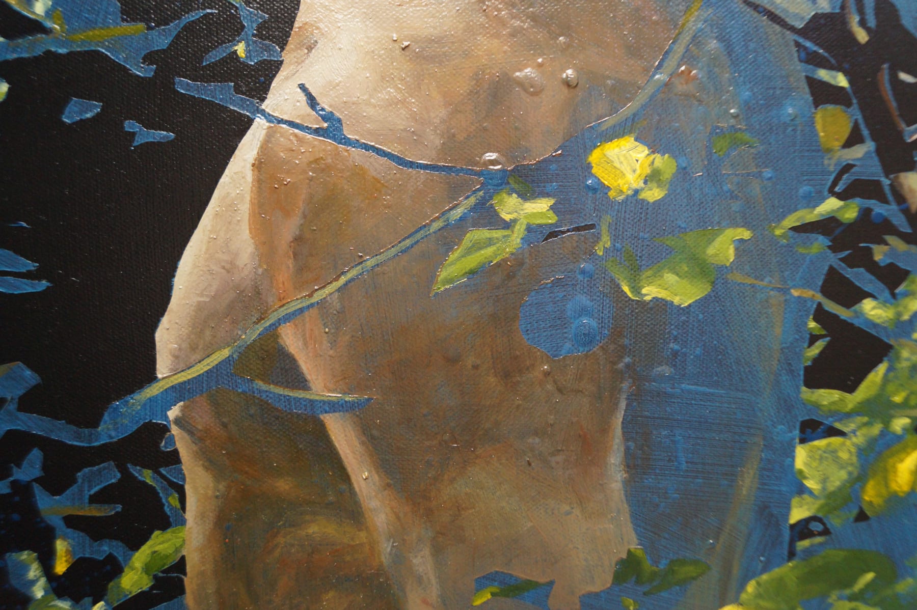 Paula Solís, Estudio Arreglo Floral con Limones (Floral Arrangement Study with Lemons), 2022