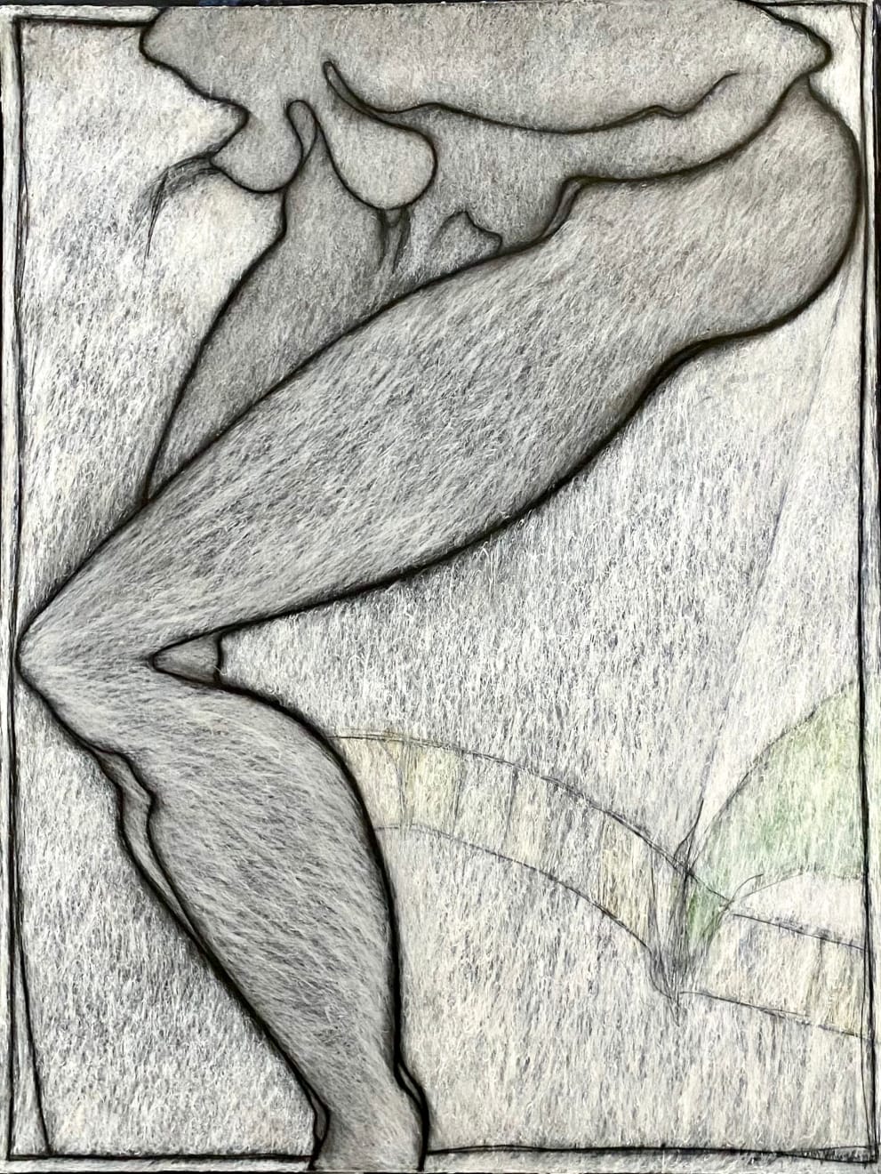 Nude female body by Ruben Rodriguez