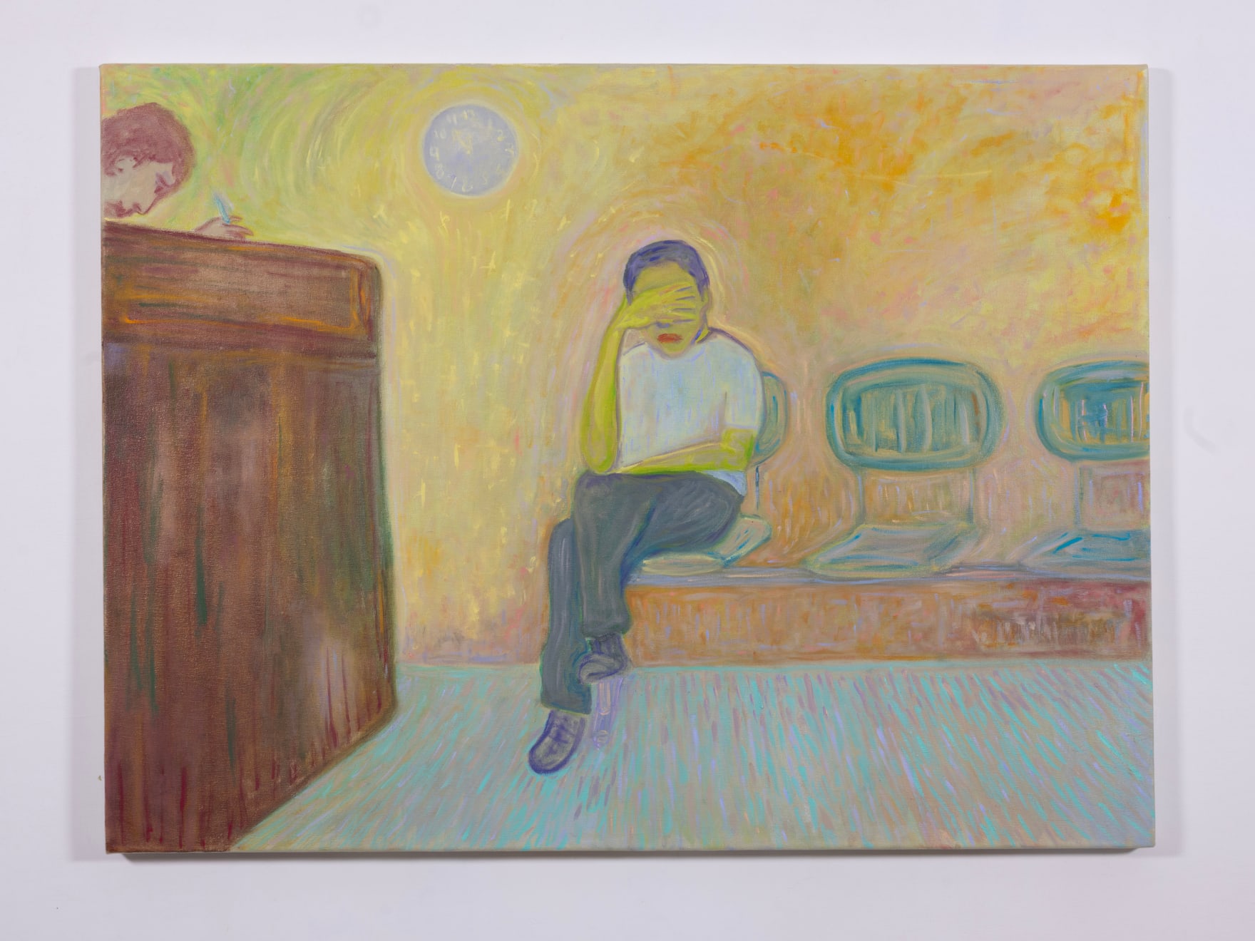 Sohrab Hura, The waiting room, 2025