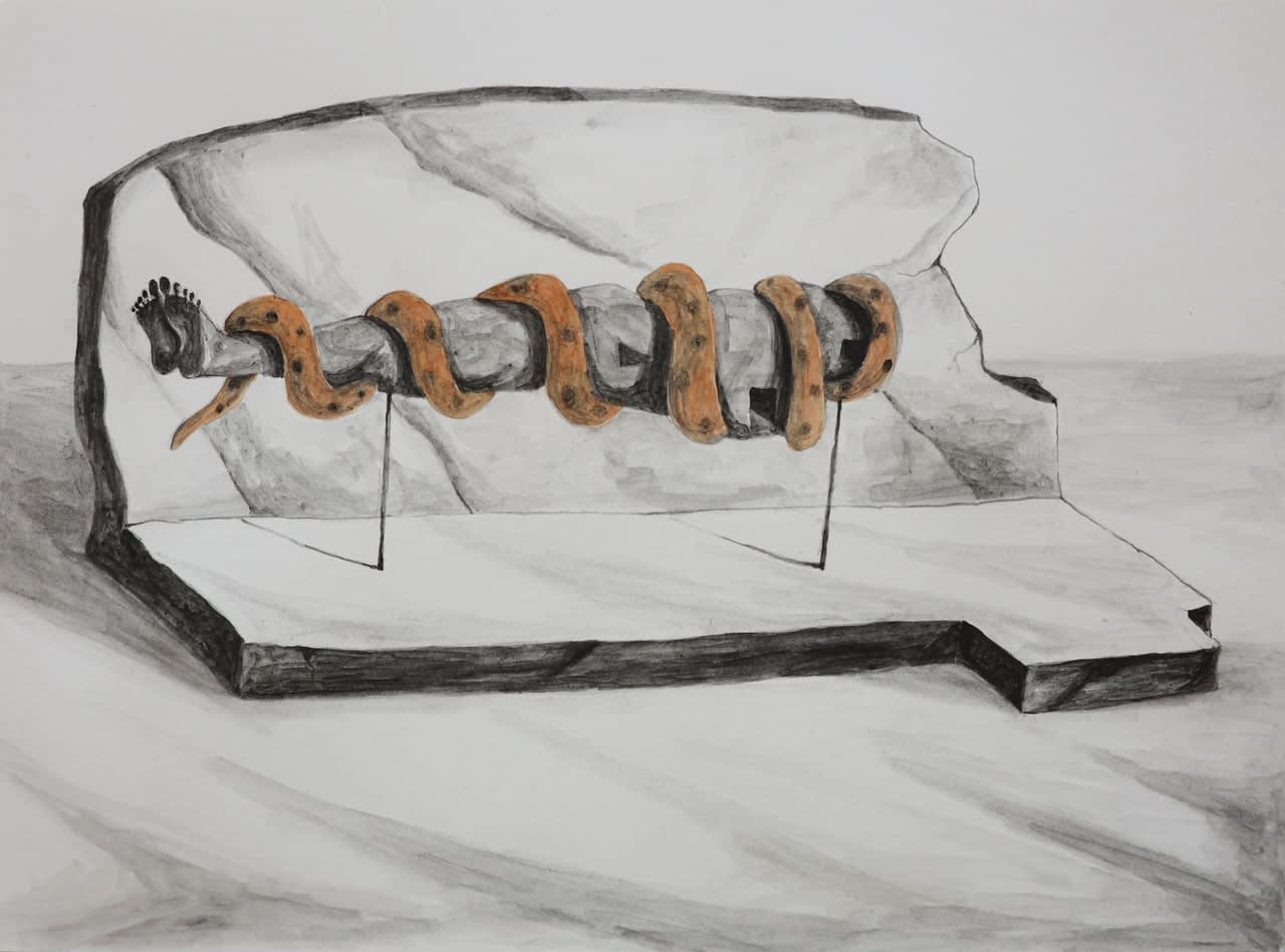 Prabhakar Pachpute, Unearthing, 2025