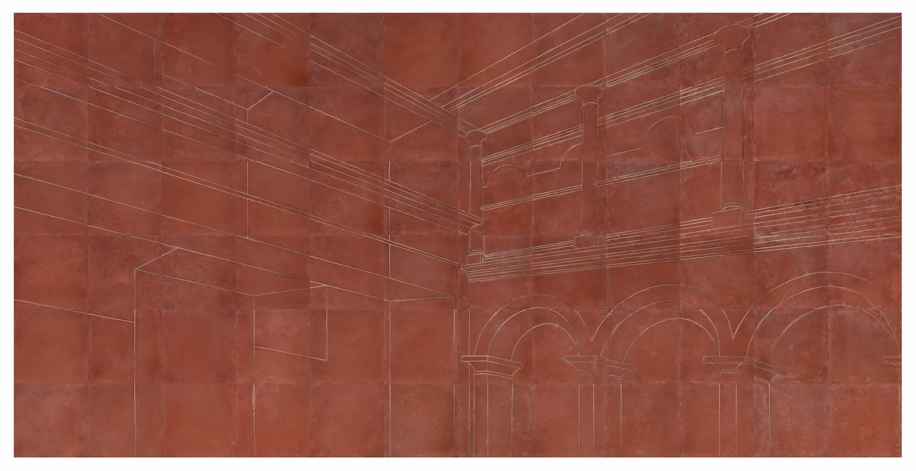 Rathin Barman, The Courtyard is No Longer There, 2019
