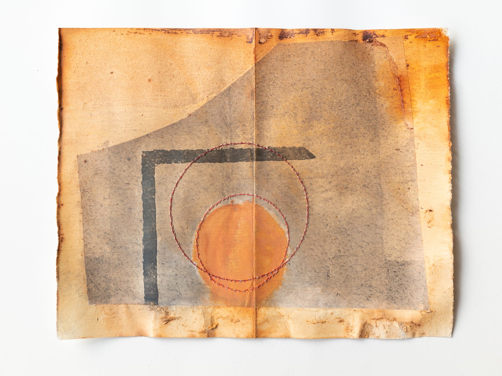 Radhika Khimji, Painted shadows and circles, 2020