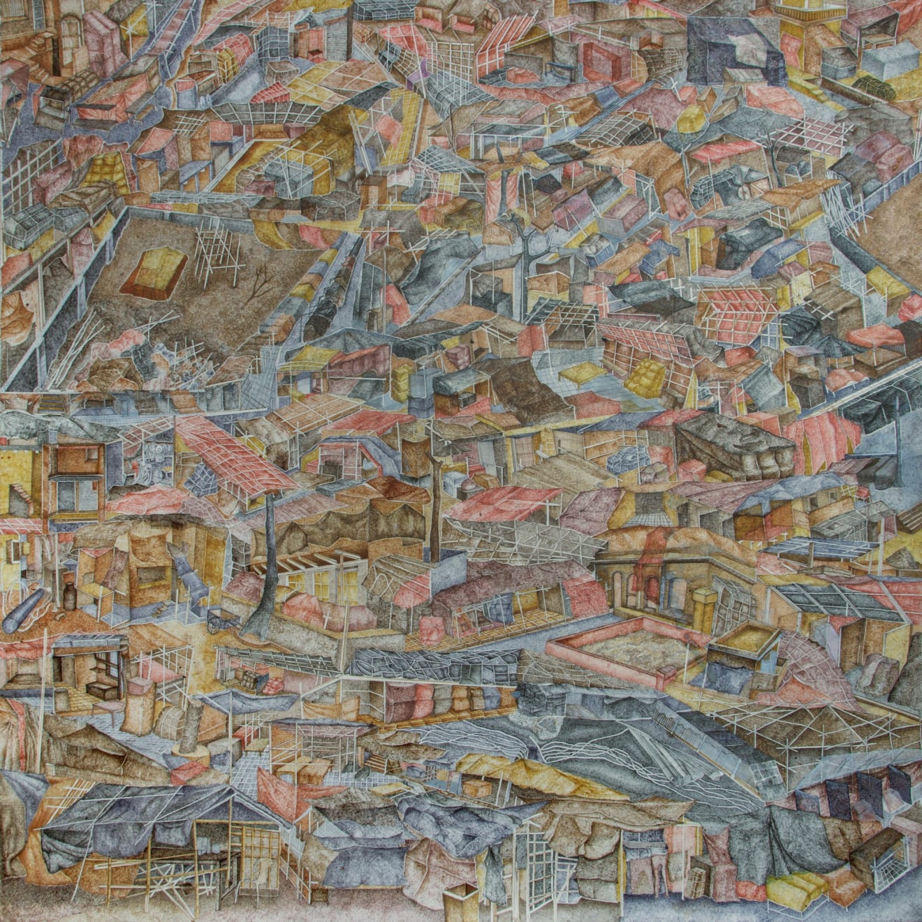 Adip Dutta, Woven Shadows XV, 2024