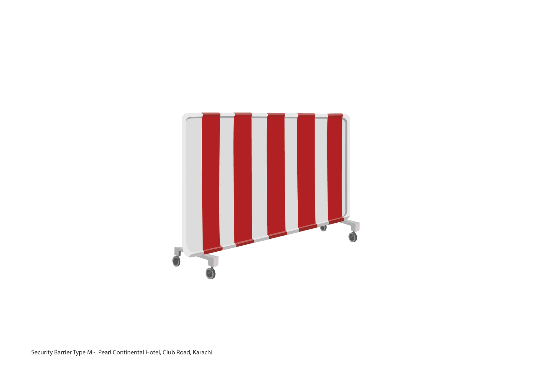 Bani Abidi, Security Barriers (M-Z), 2019