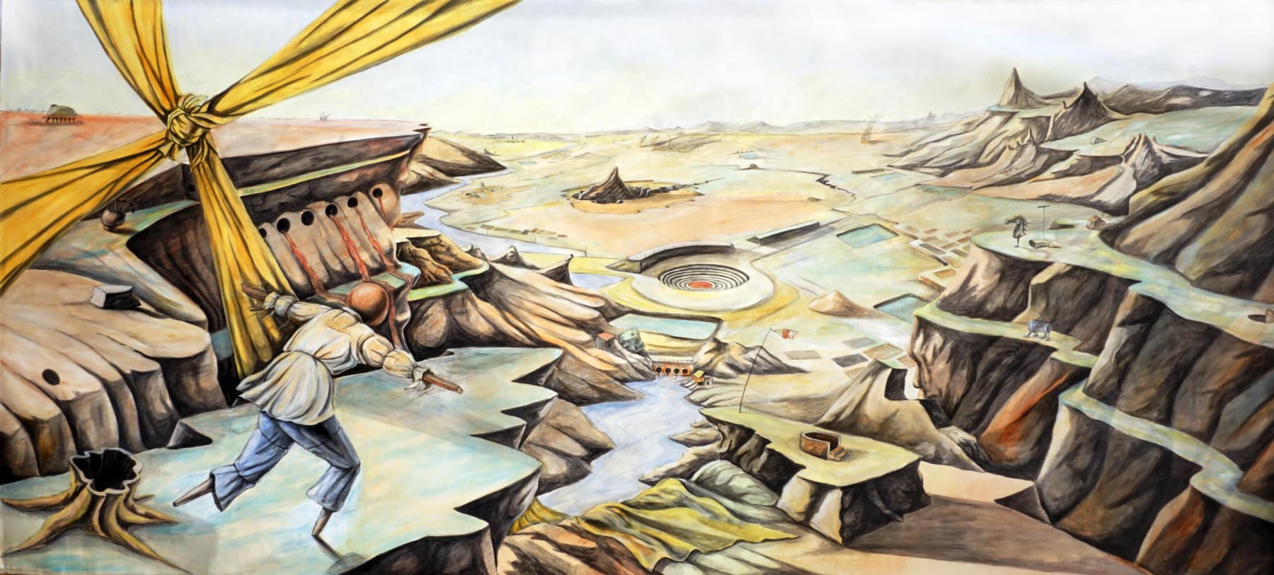 Prabhakar Pachpute, Rattling Knot, 2020