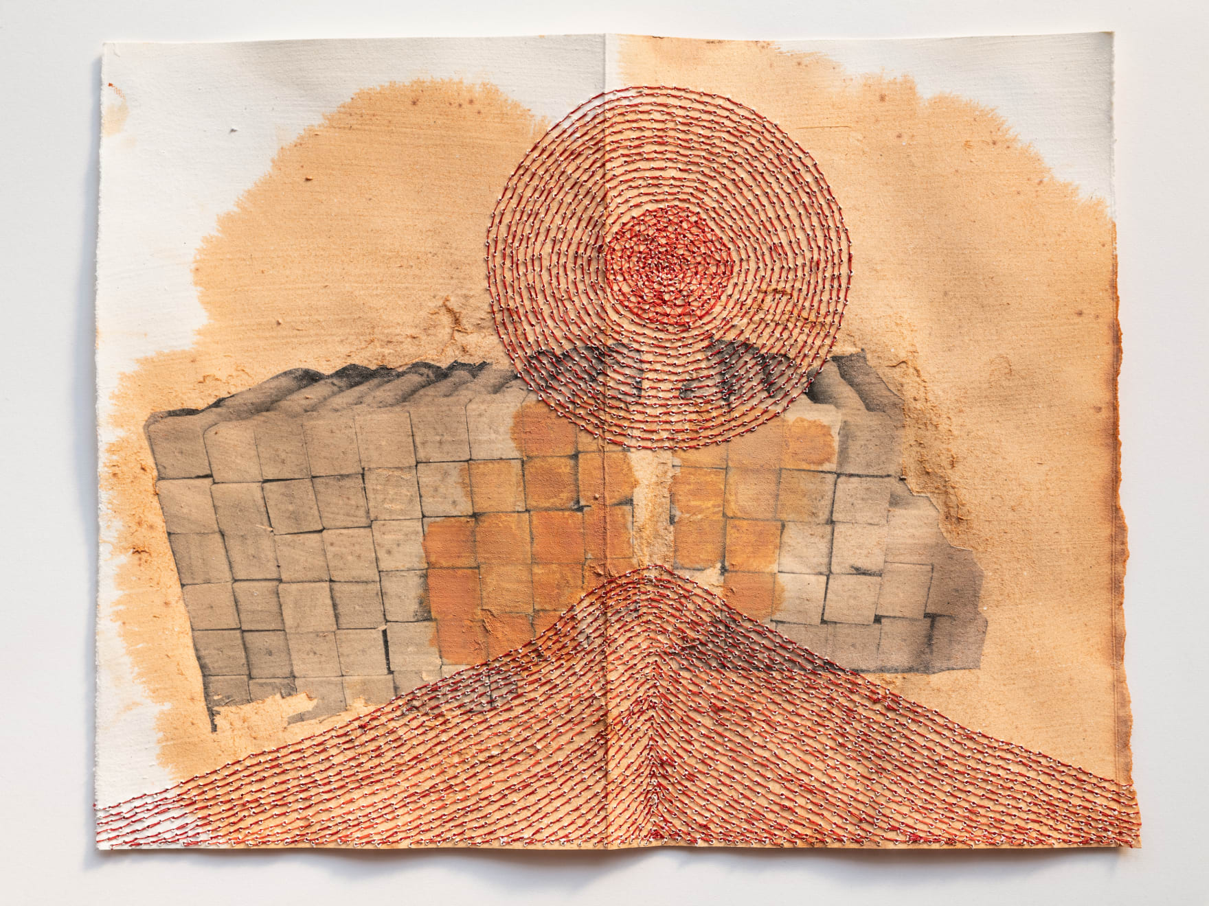 Radhika Khimji, Orange sun, 2020