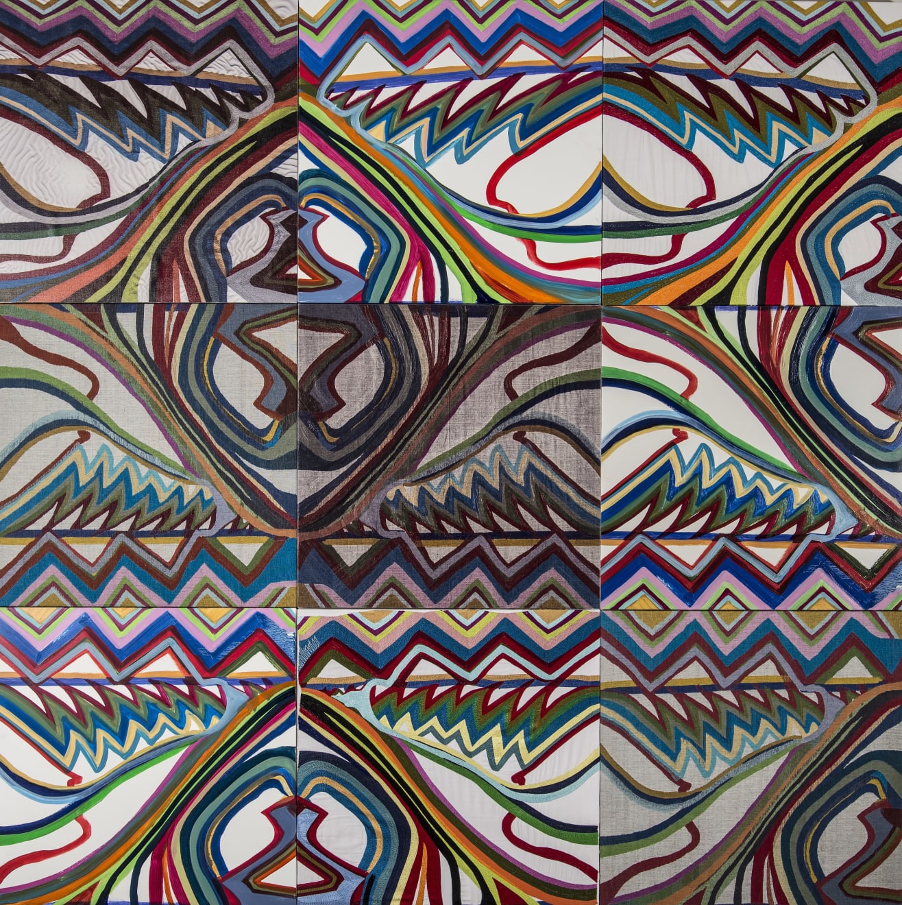 Kanishka Raja, I and I (Ornament and Translation), 2013–2015