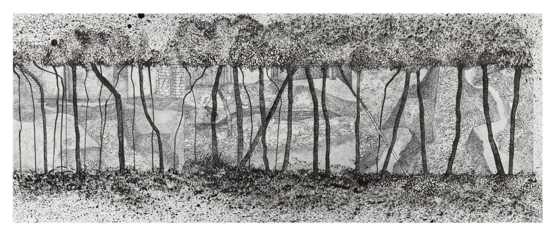 Adip Dutta, Amidst the Woods III, 2016-17