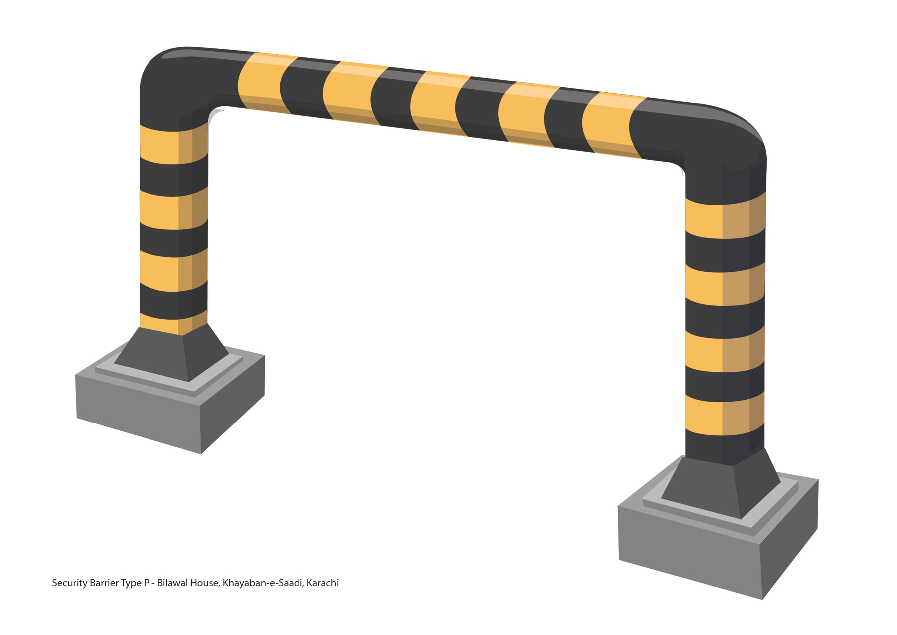 Bani Abidi, Security Barriers (M-Z), 2019