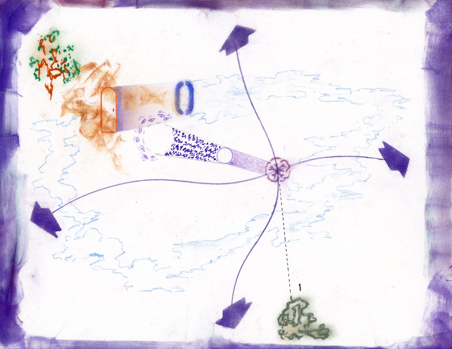 Samson Young, Murdoch Notes (human jumble), 2024