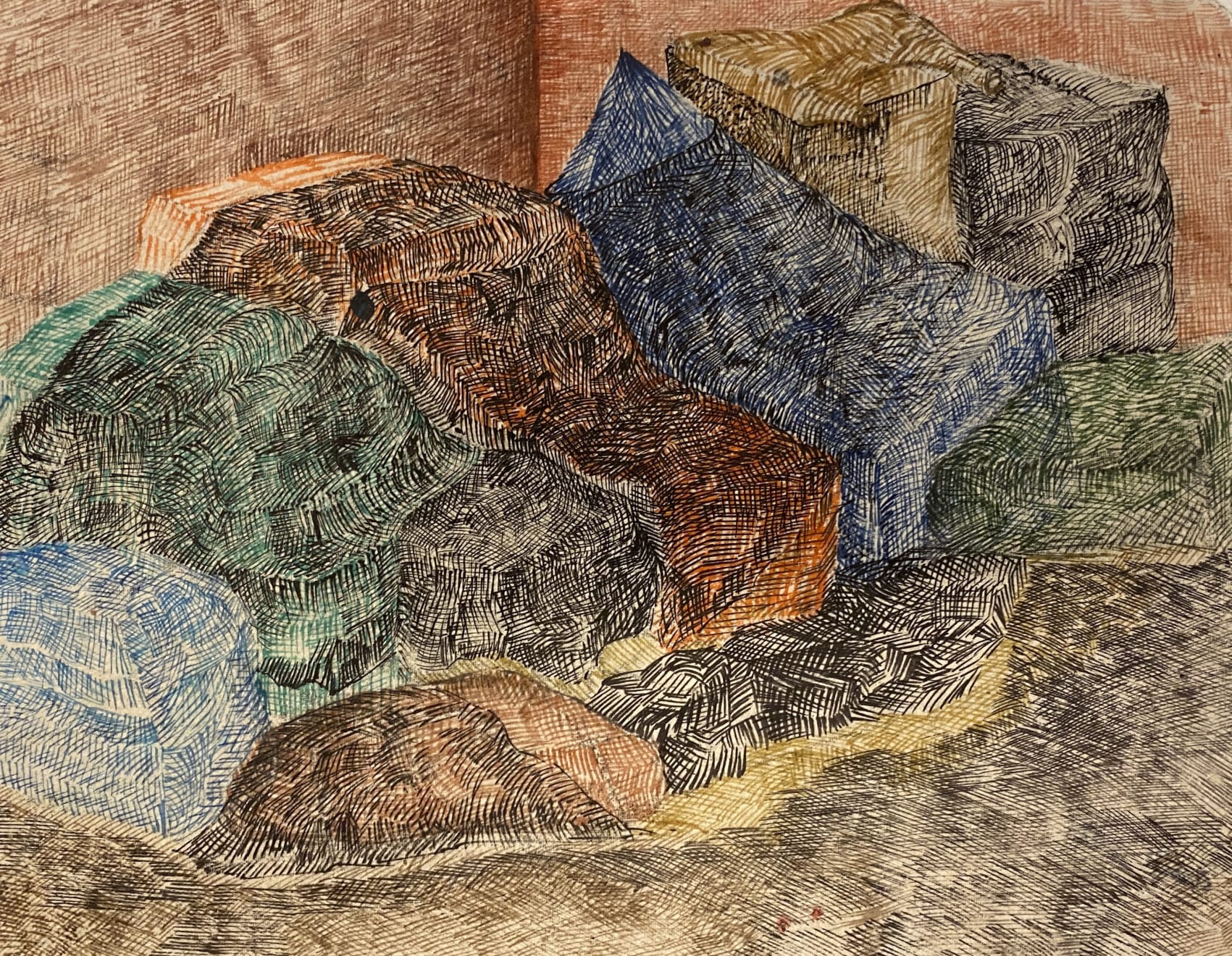 Adip Dutta, Woven Shadows XII, 2021