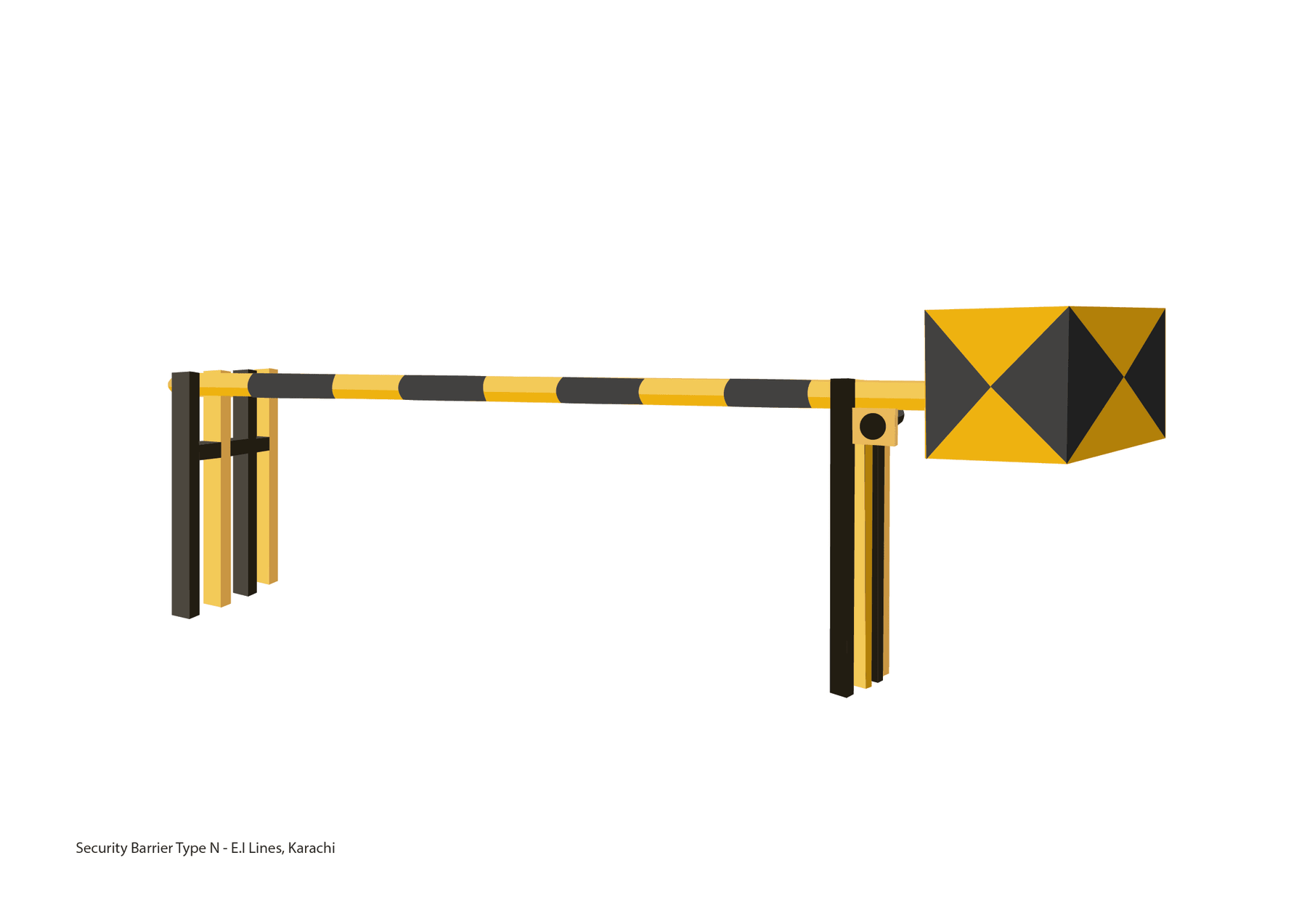 Bani Abidi, Security Barriers (M-Z), 2019