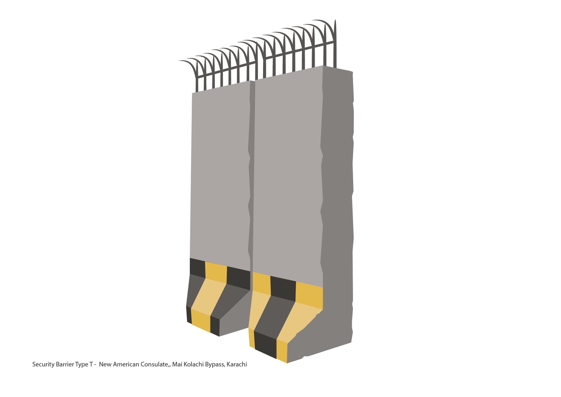Bani Abidi, Security Barriers (M-Z), 2019