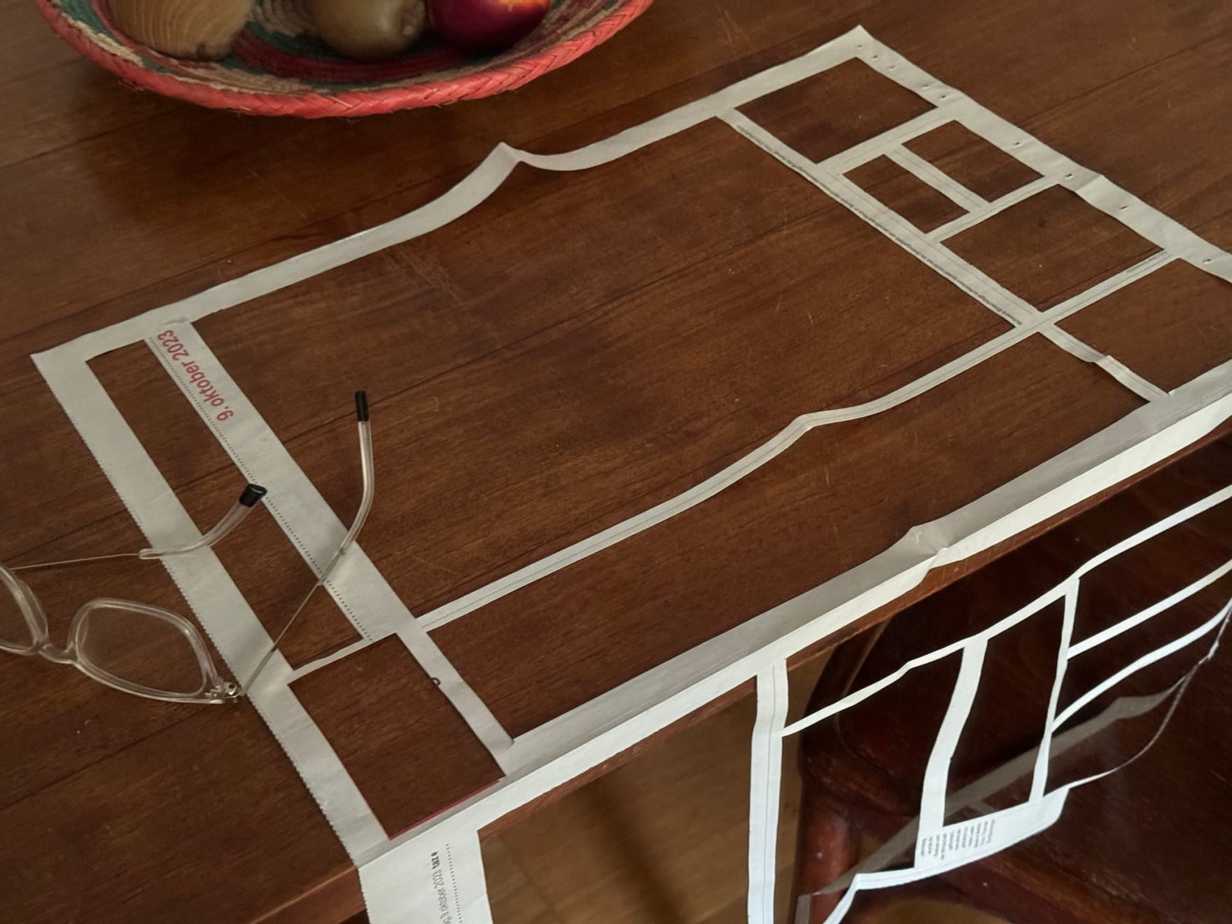 Bani Abidi, Still life with margins of a newspaper, 2024