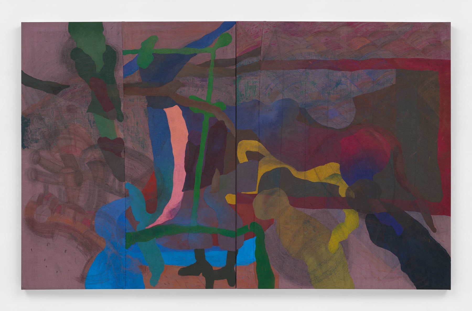 Kaveri Raina, the kingdom, the cave, the beginning, and the sun shining through the haystacks, 2024