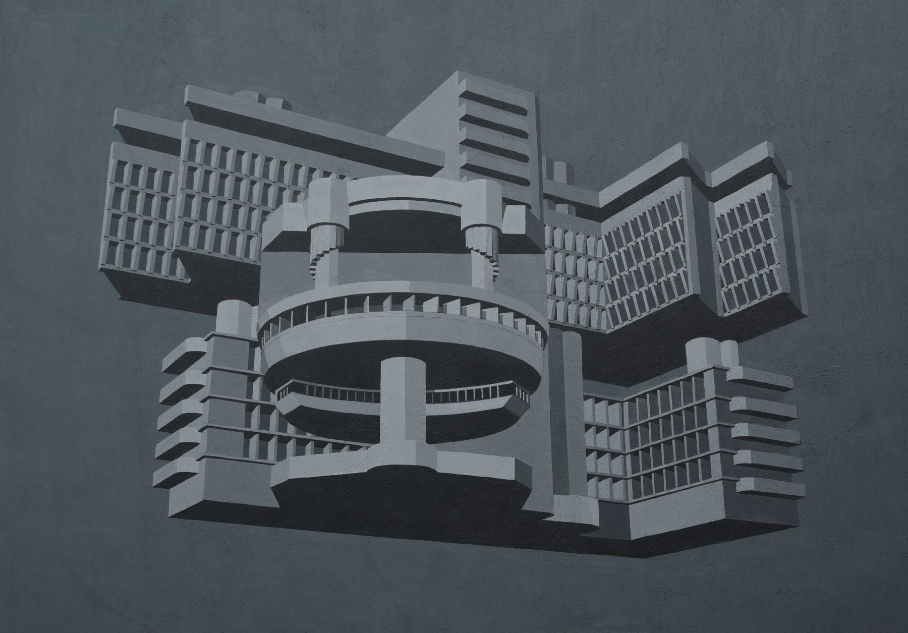 Sahil Naik, Modernist Facades for New Nations (Proposition 4), 2019