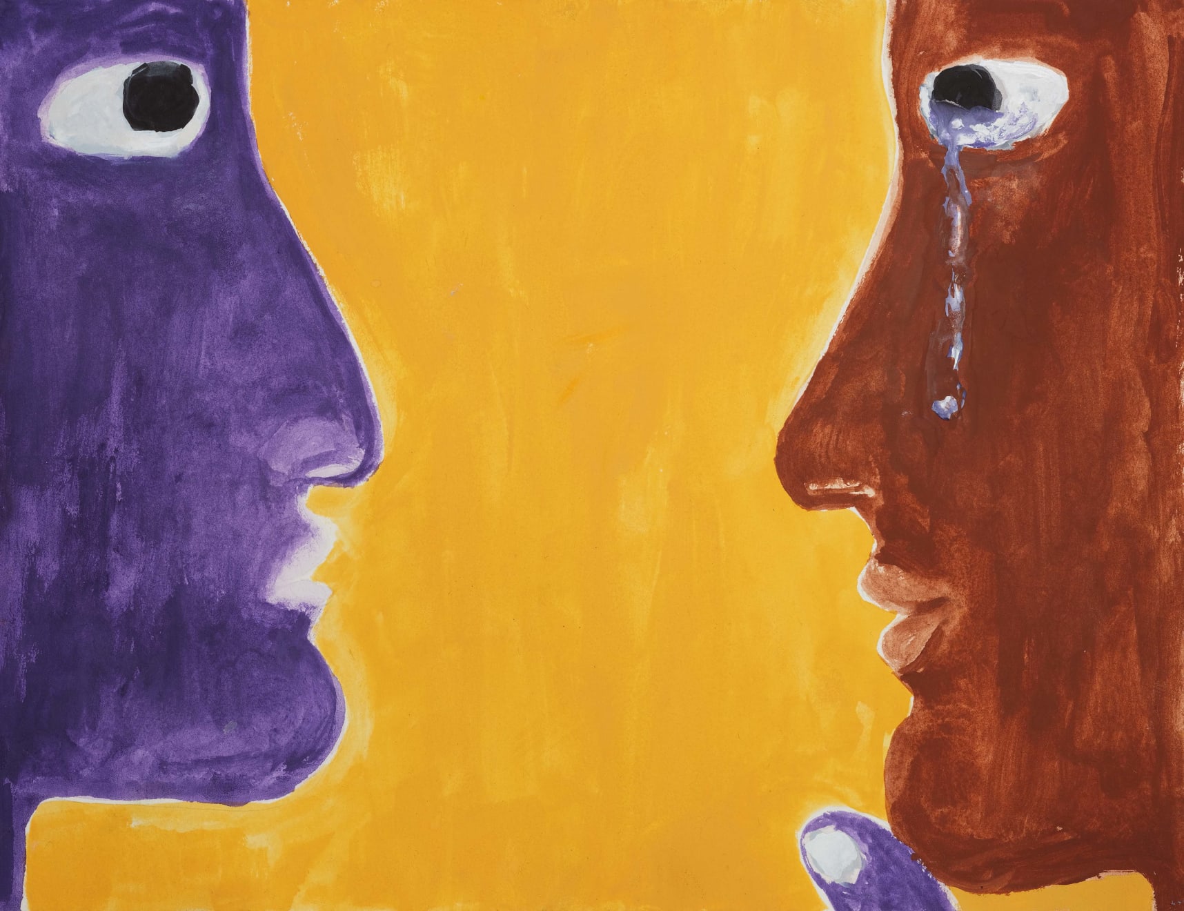 Sohrab Hura, Meeting A after many years, 2023