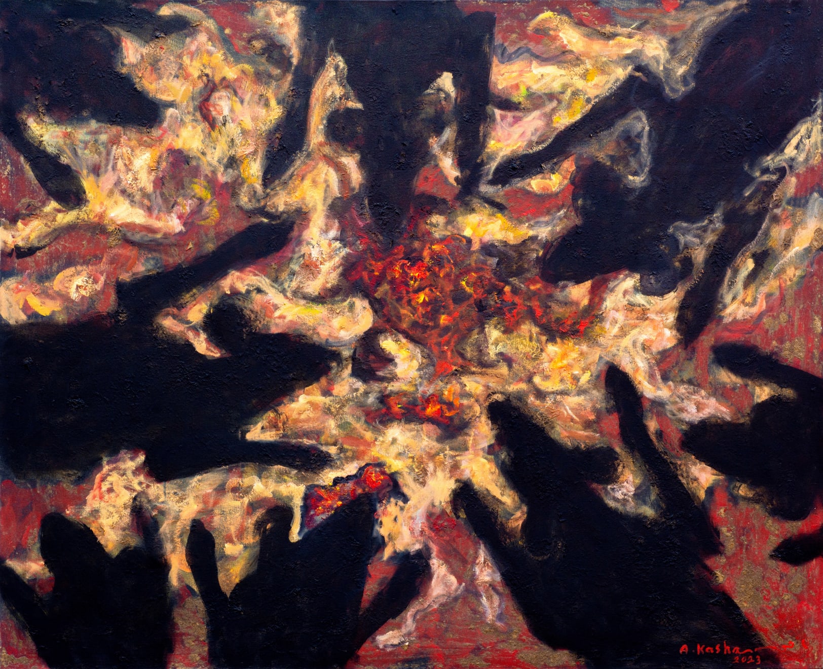 Ahmad Kasha, The Map II, 2020-2023