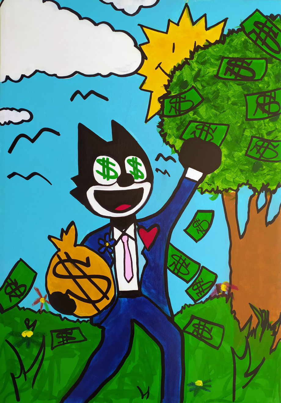 Felix Feltrin, The Money Cat - biocash