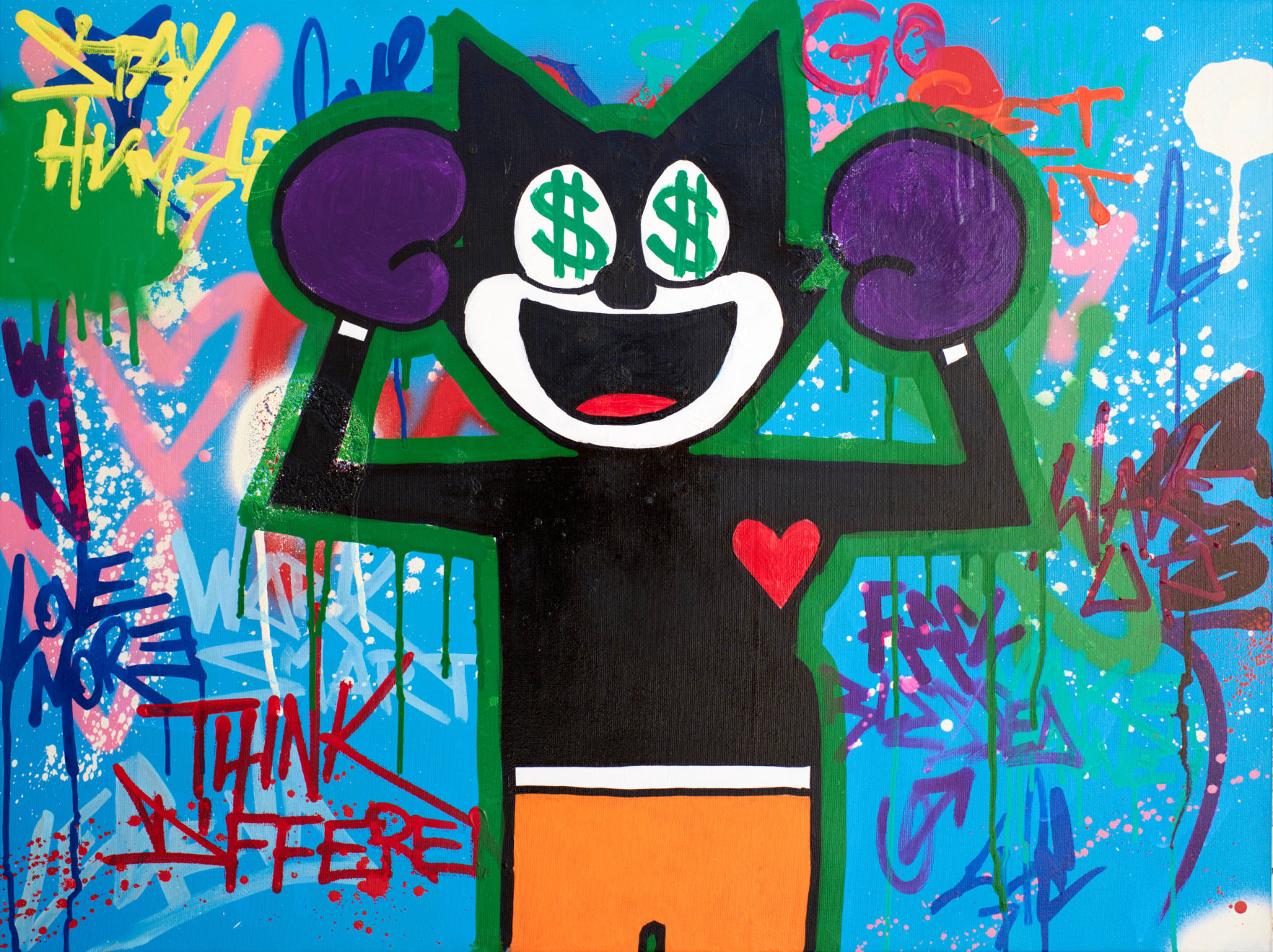Felix Feltrin, The Money Cat Untitled