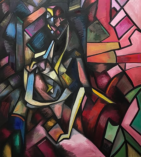 Max Hembrow, Pink Baboon, 2020