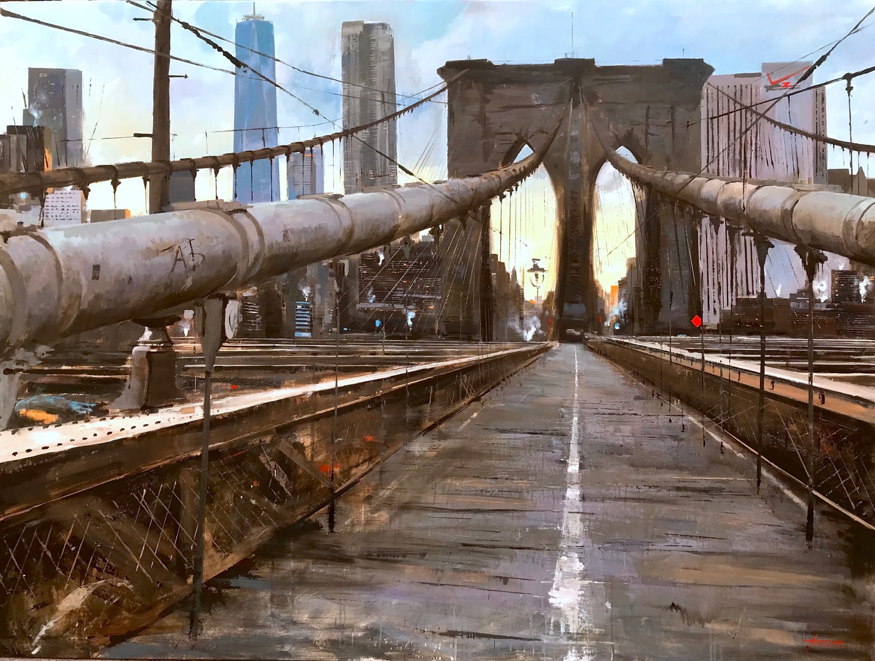 Cristobal Perez Garcia, Brooklyn bridge, 2020