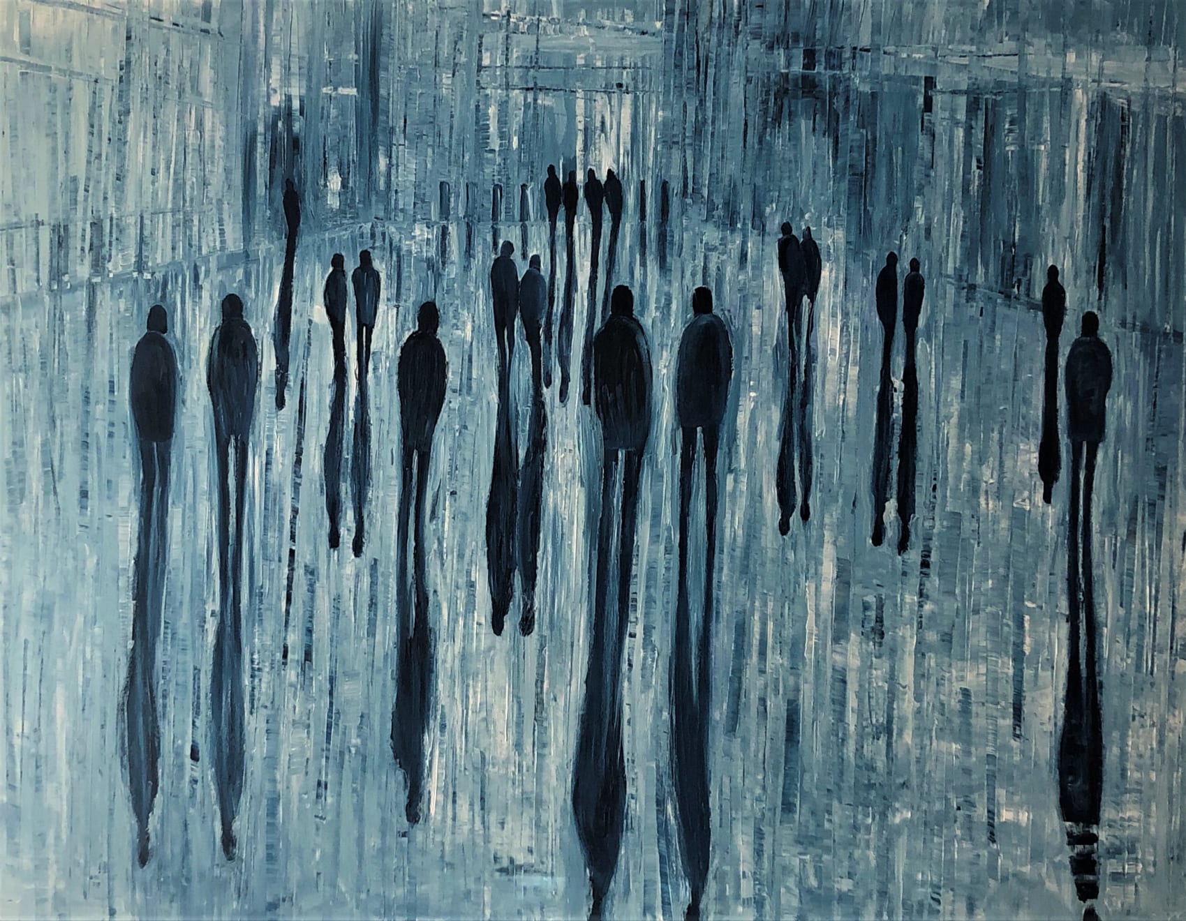 Jo Holdsworth, London City Blues, 2021