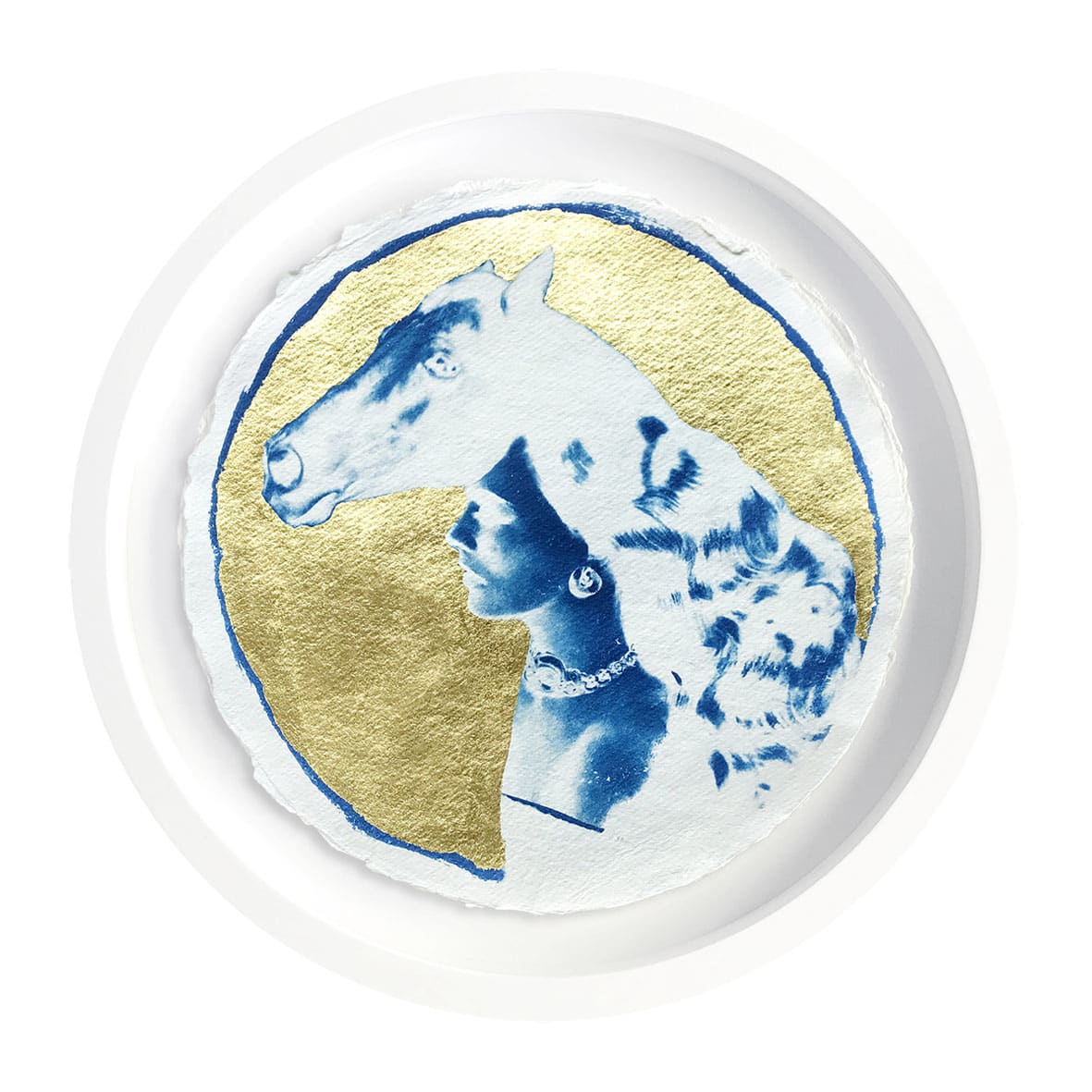 Chloe McCarrick, Queen Boudicca In Gold , 2020