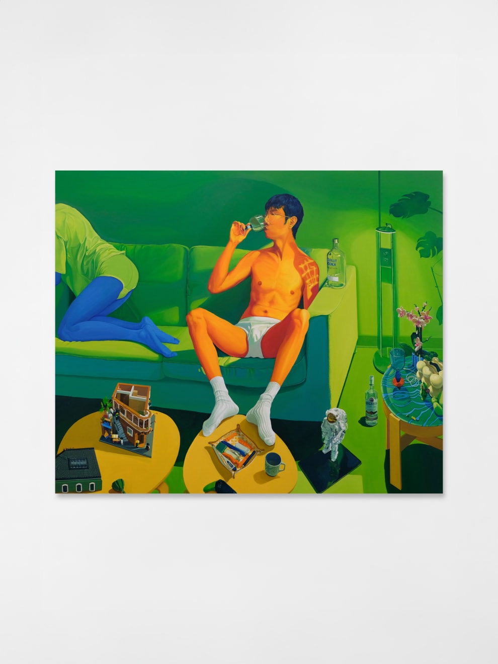 Li Wang, Longing is like a snake crawling through the grass, 2024