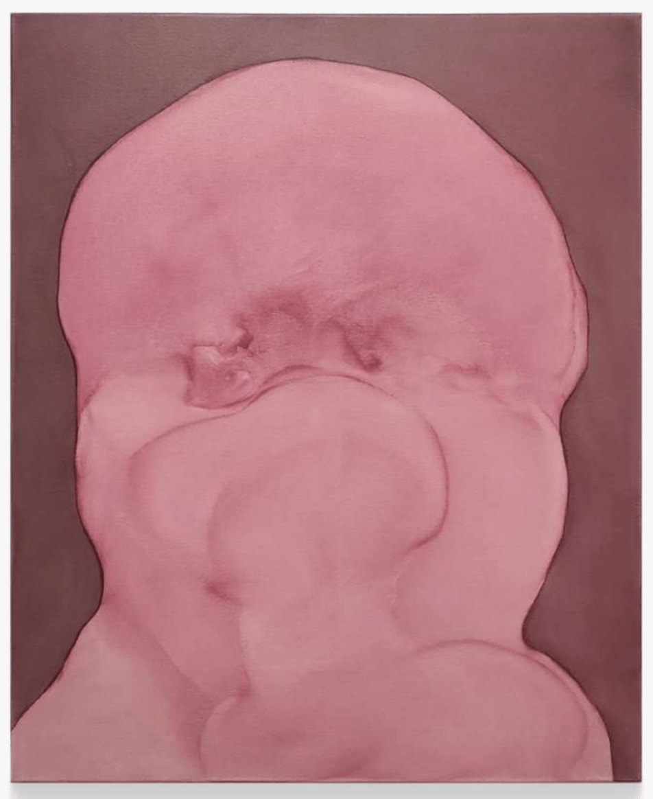 Ilya Fedotov-Fedorov, Women with pink mask, 2022