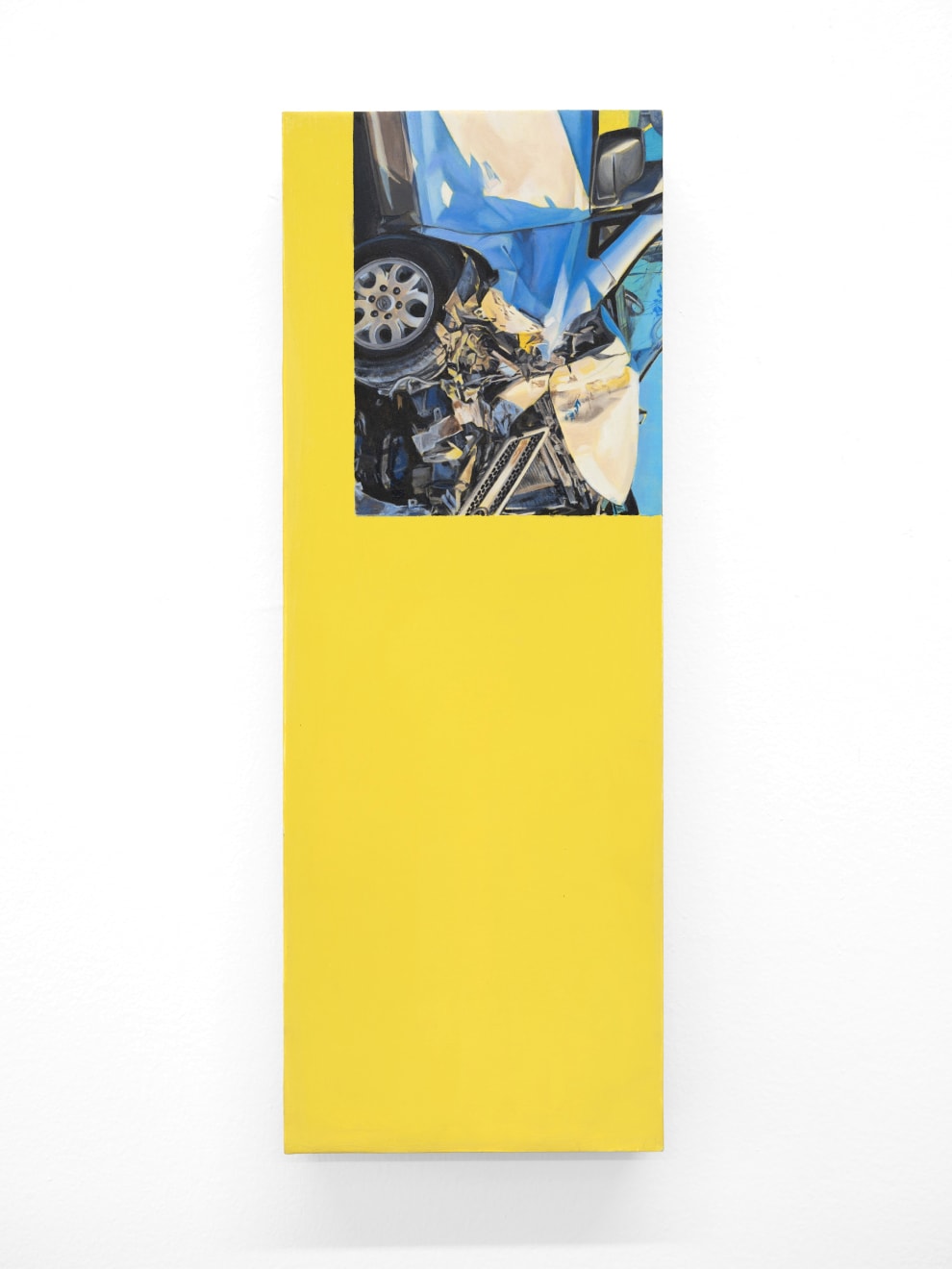 Meredith Sellers, Crash (Yellow), 2022