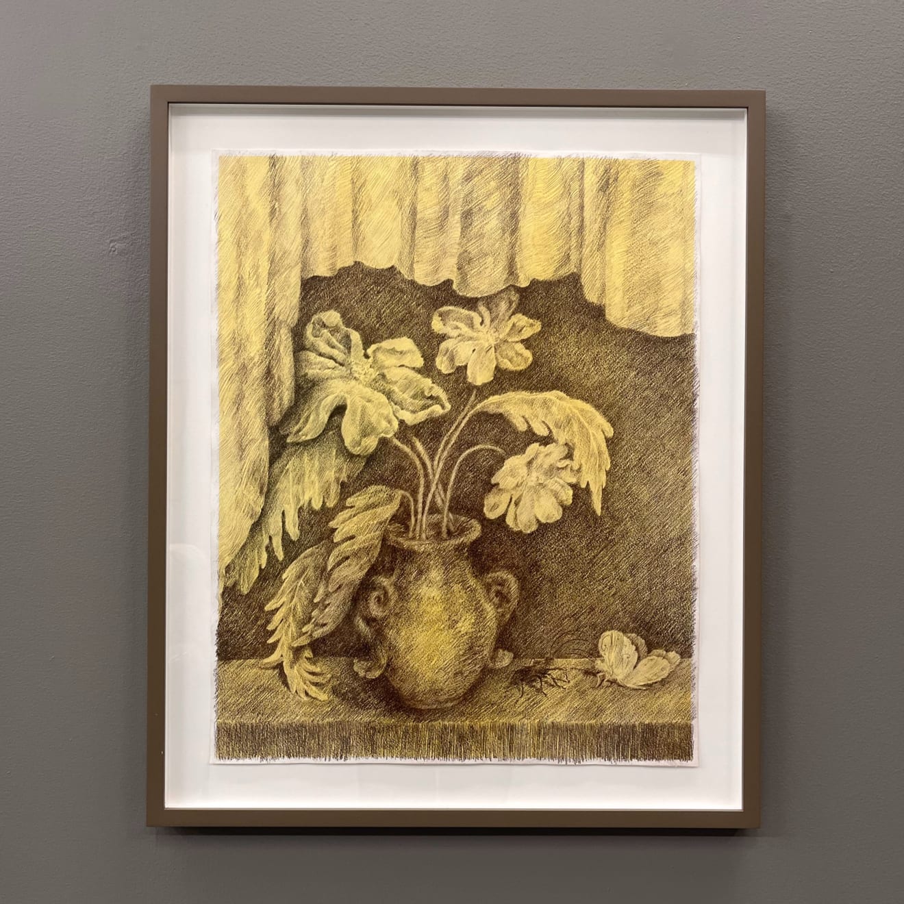 Pascale Birchler, Gelbes Fenster II (Yellow Window II), 2023