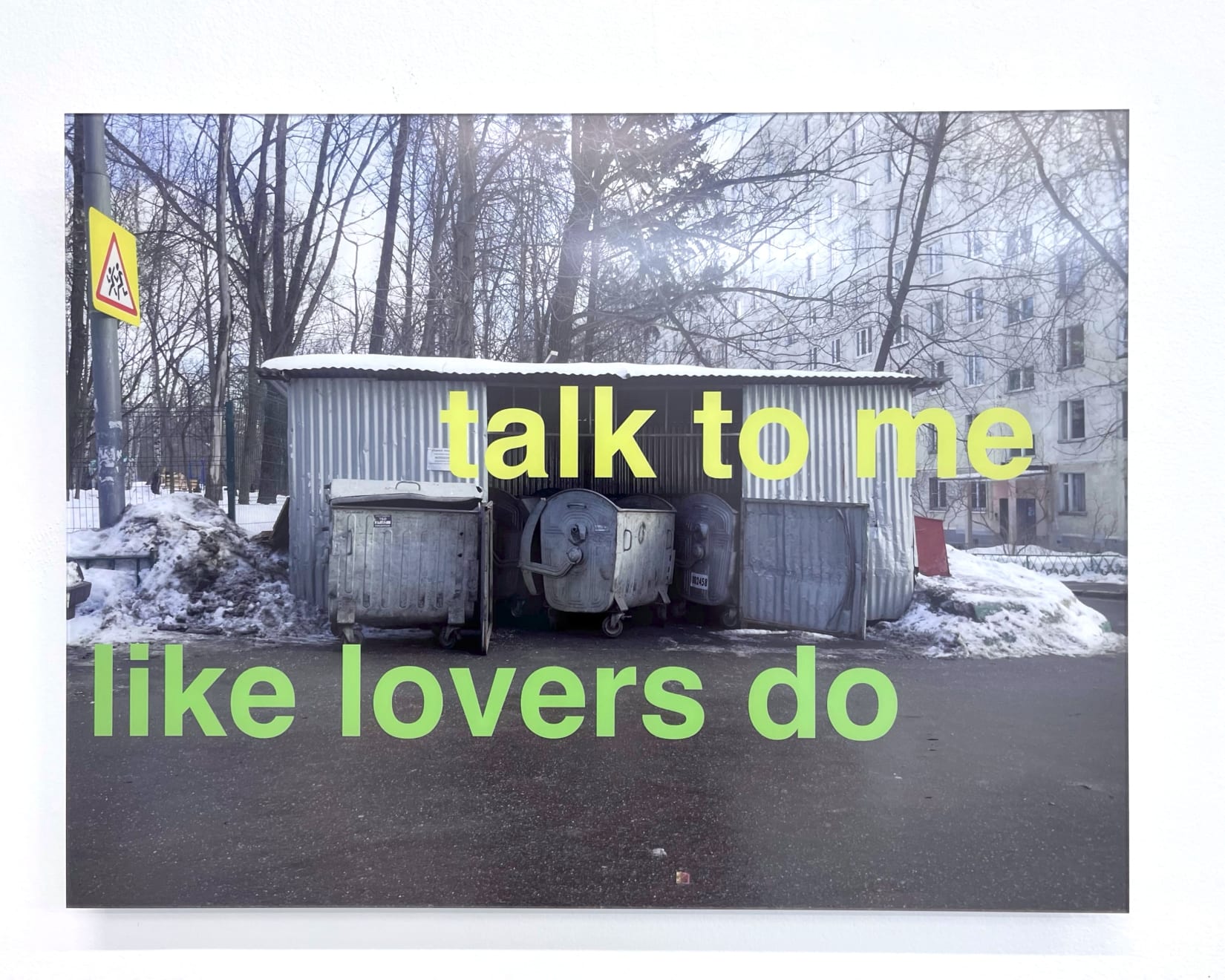 Alexander Shchurenkov, Because of You (Talk to Me), 2016—ongoing
