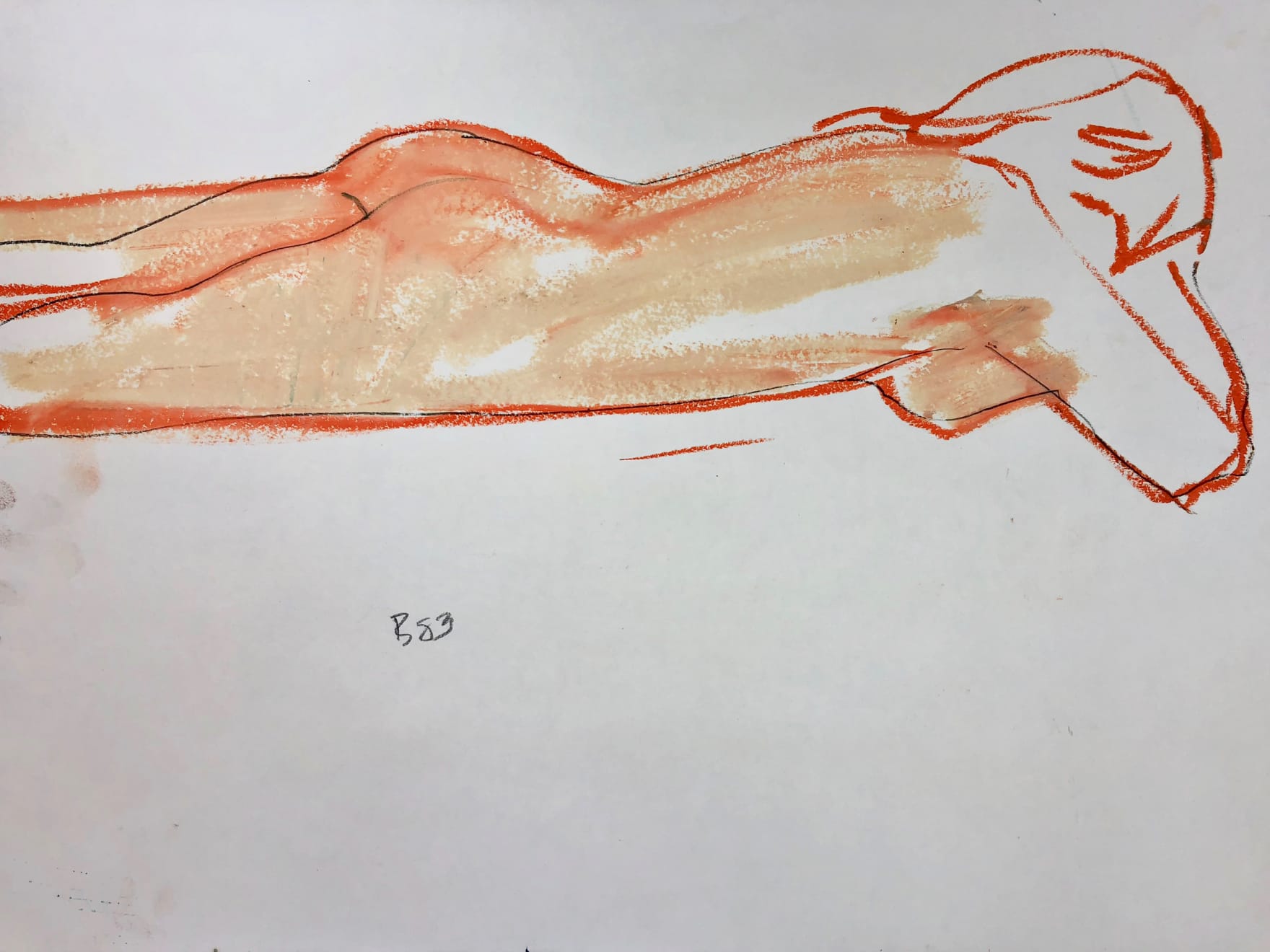 Freeman W. Butts, Figurative Artwork by Freeman W. Butts (1928-1998)