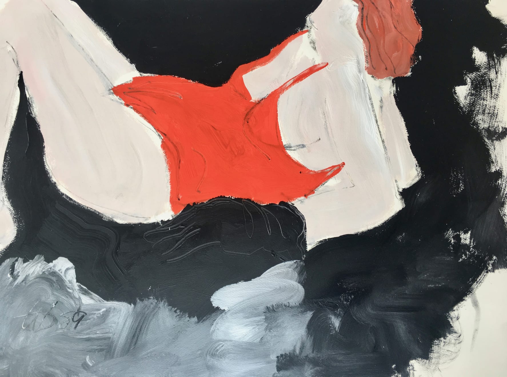 Freeman W. Butts, Untitled: Orange Bodice