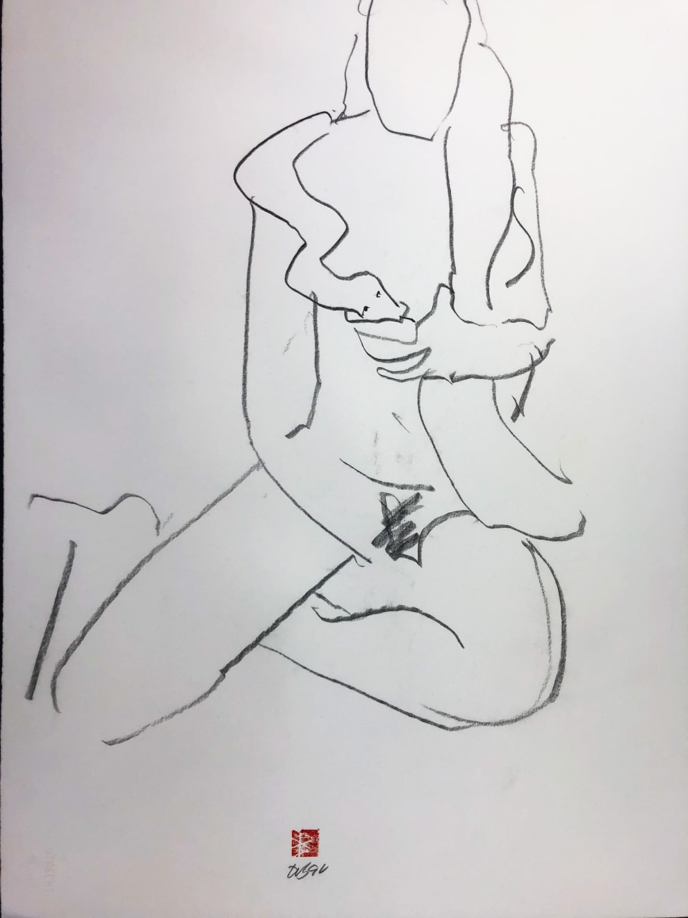 Freeman W. Butts, Figurative Artwork by Freeman W. Butts (1928-1998)