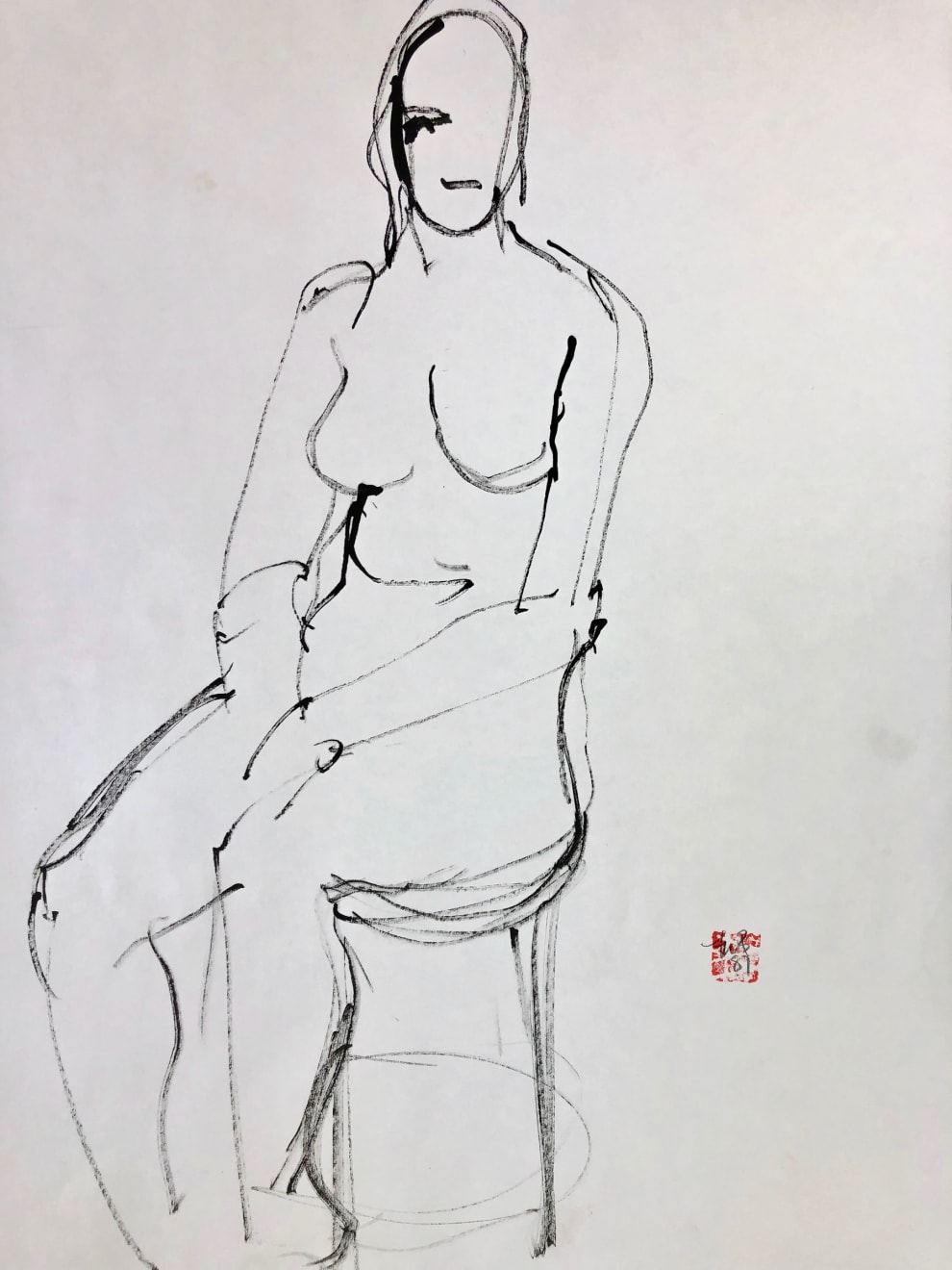 Freeman W. Butts, Figurative Artwork by Freeman W. Butts (1928-1998), 1987