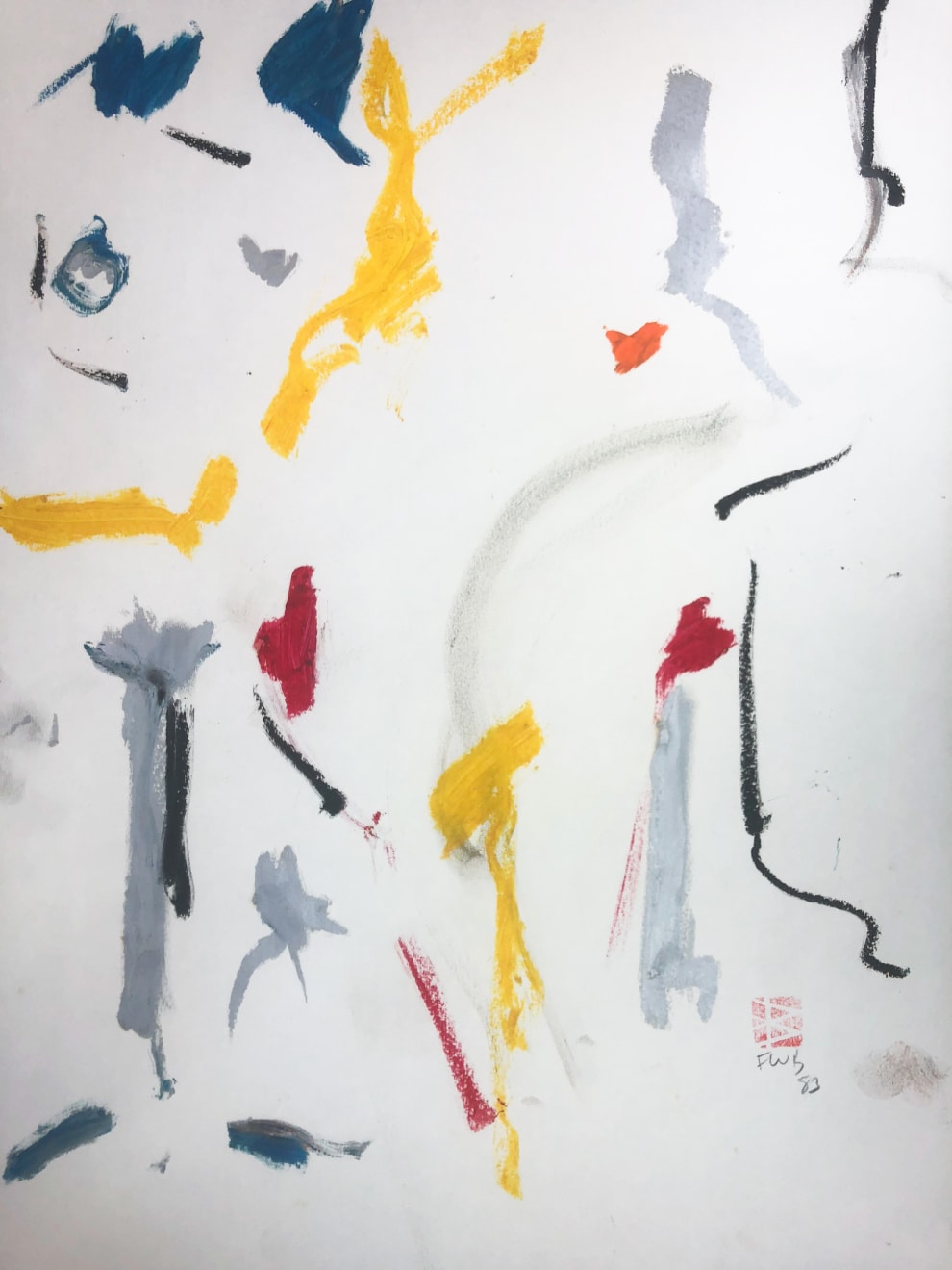 Freeman W. Butts, Figurative Artwork by Freeman W. Butts (1928-1998)