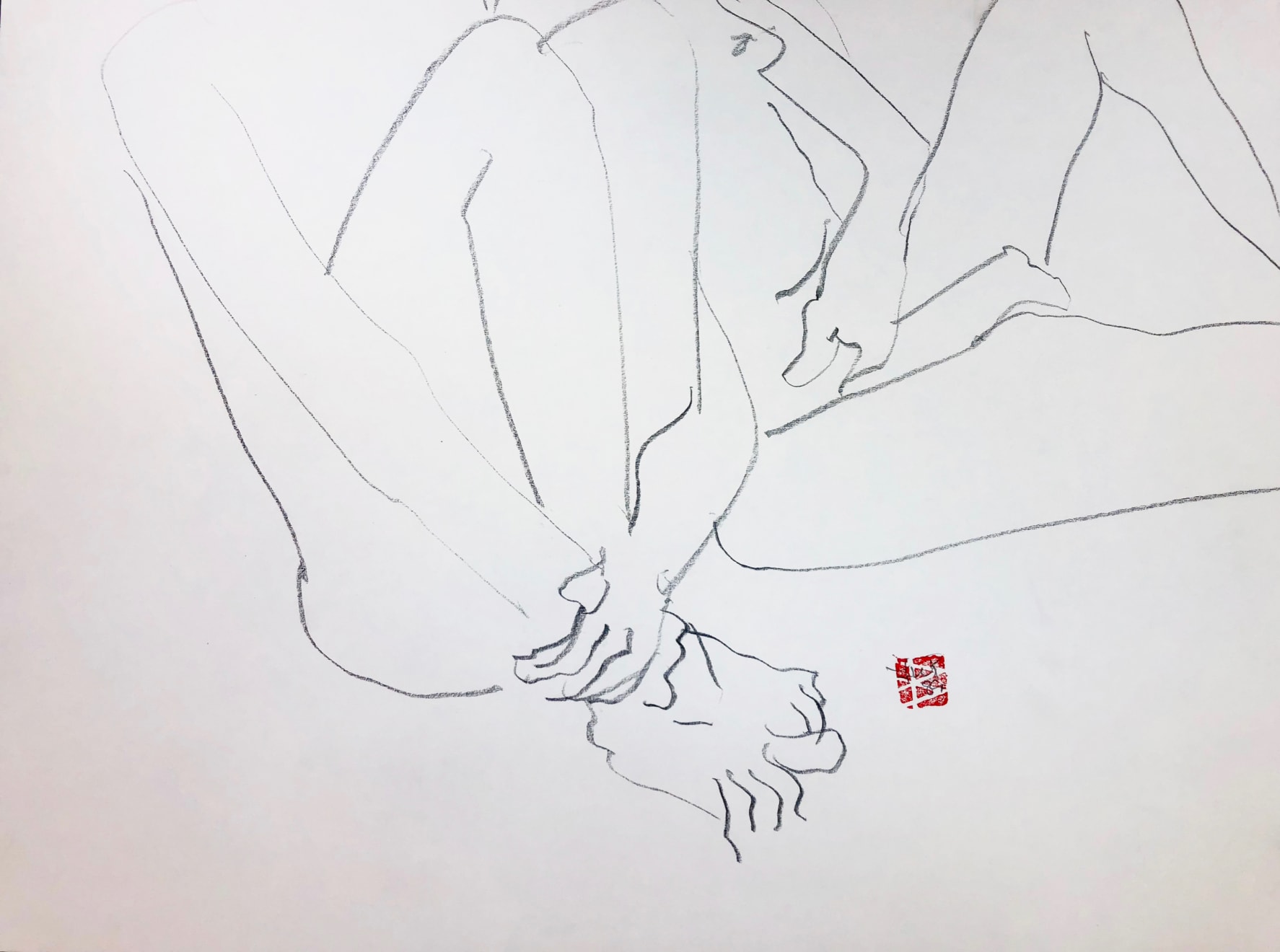 Freeman W. Butts, Figurative Artwork by Freeman W. Butts (1928-1998)