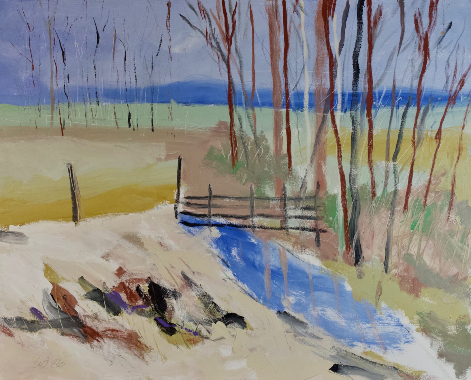 Freeman W. Butts, Creekside, 1986