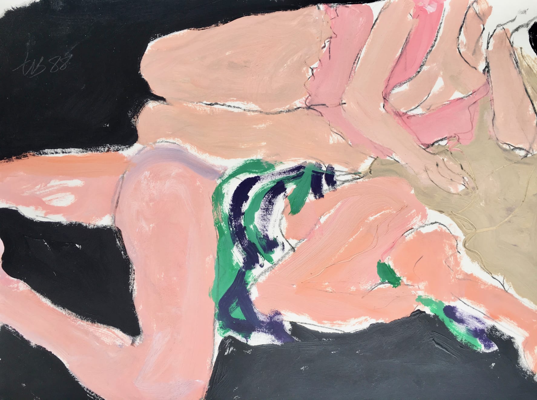 Freeman W. Butts, Untitled: Two Women in Repose