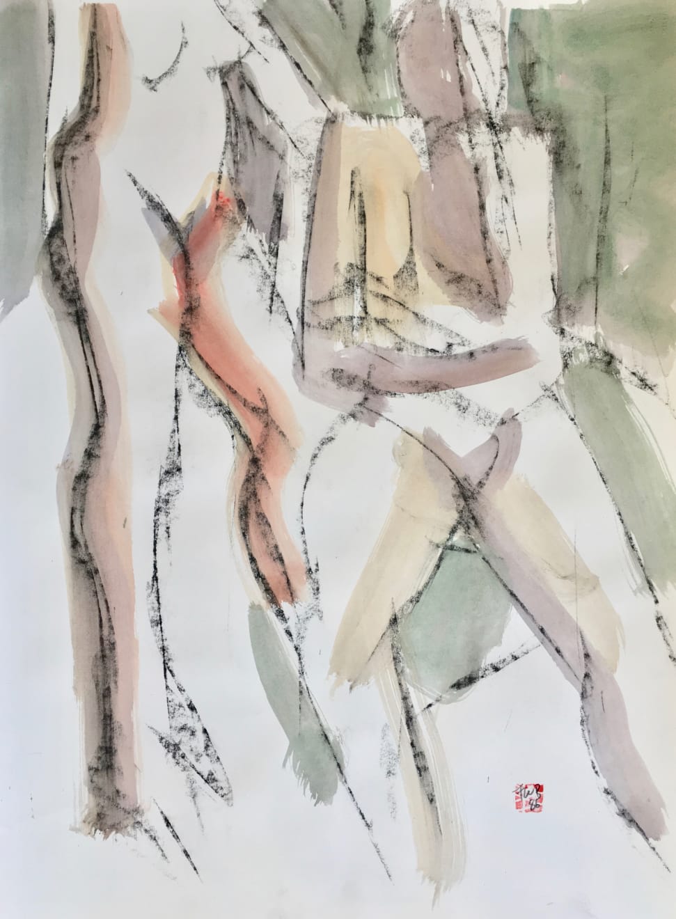 Freeman W. Butts, Abstracted Postures, 1982