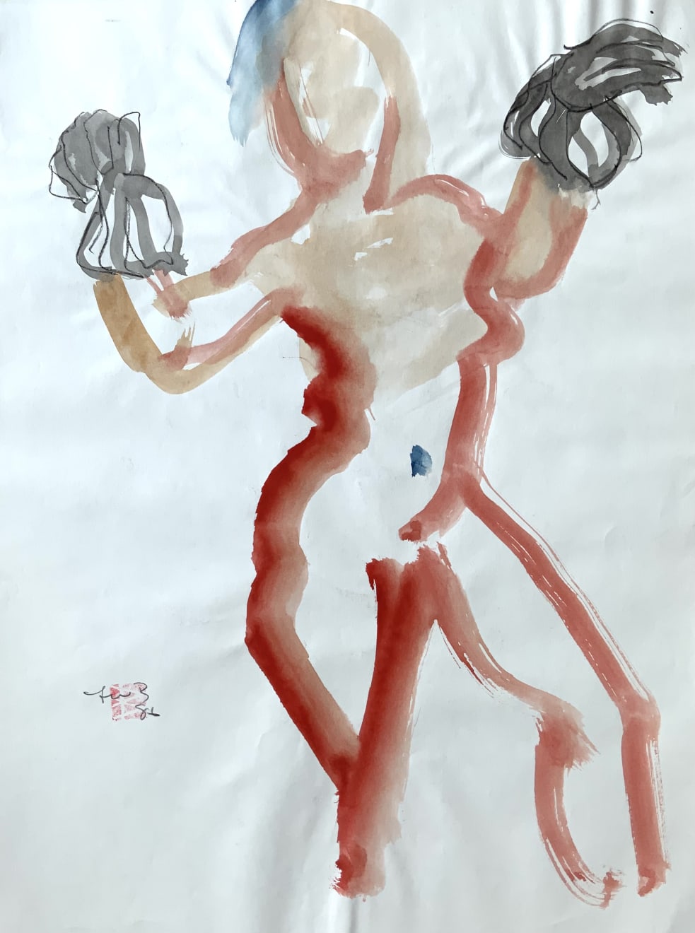 Freeman W. Butts, Dancing with Gloves, 1986