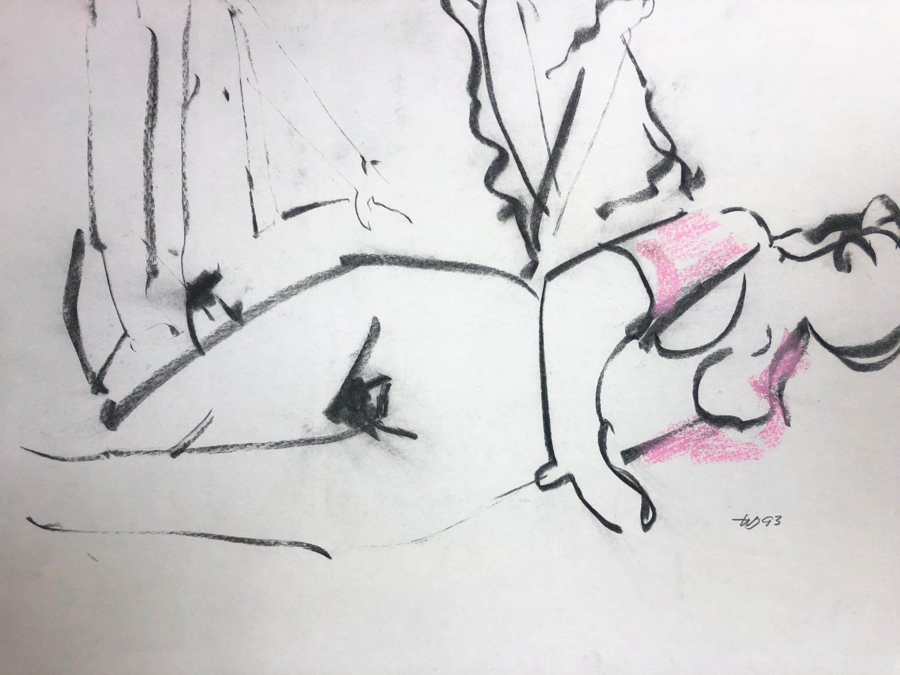 Freeman W. Butts, Figurative Artwork by Freeman W. Butts (1928-1998)