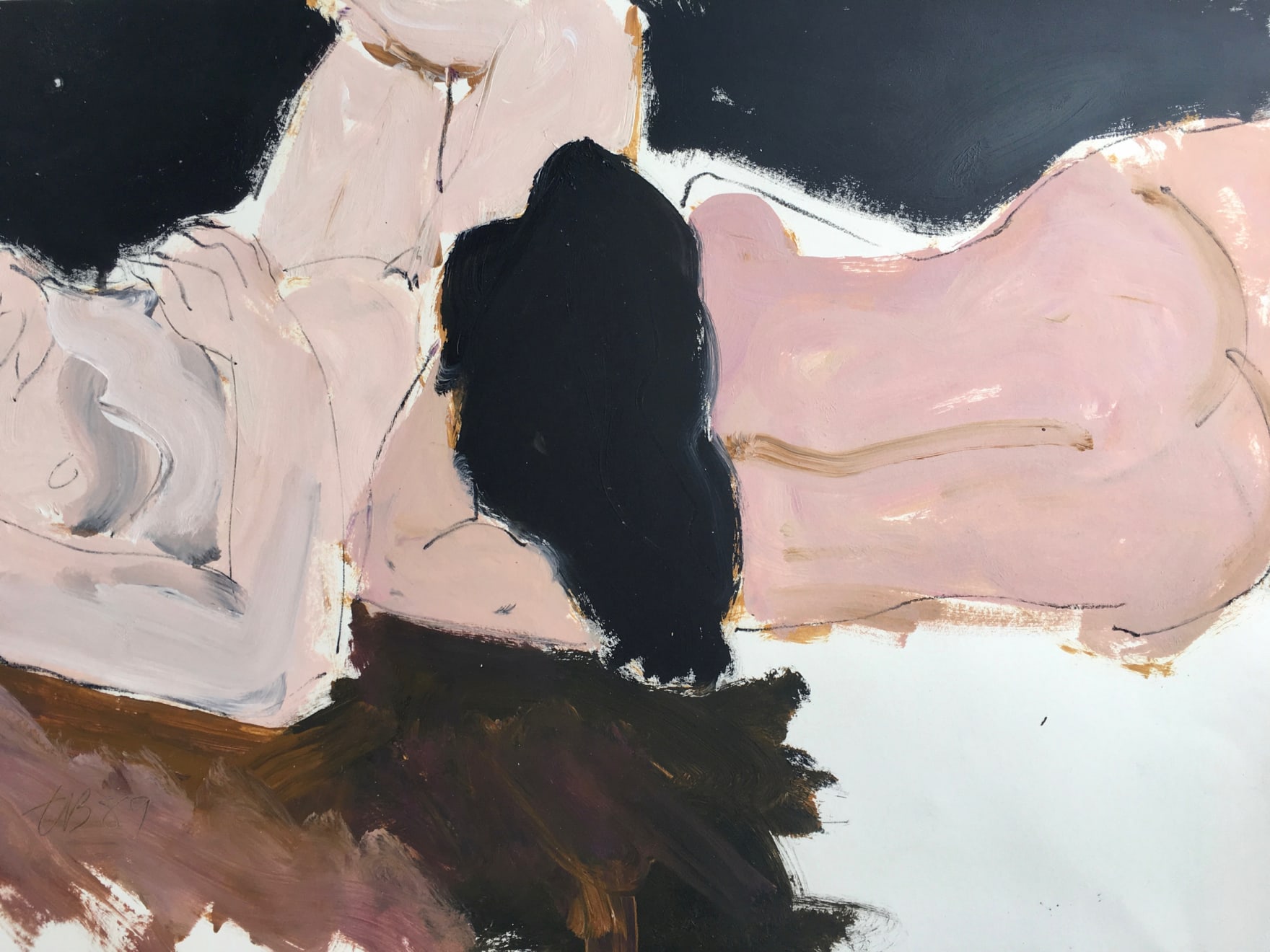 Freeman W. Butts, Untitled: Two Women Together