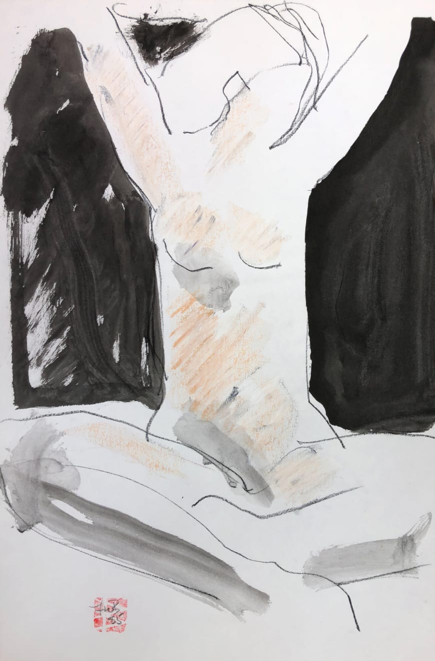 Freeman W. Butts, Untitled: Woman Sitting Up, 1990s
