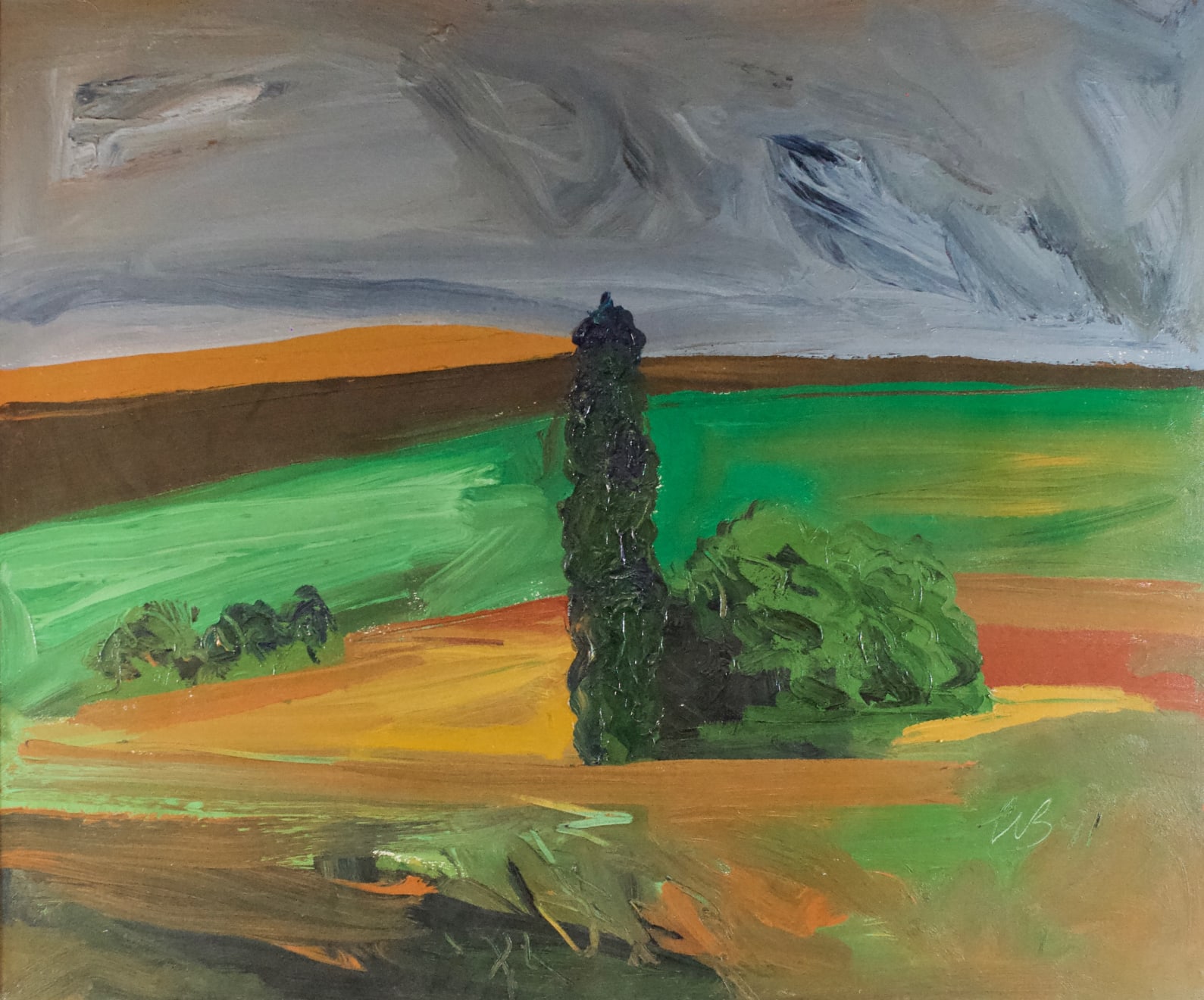 Freeman W. Butts, Green Fields, 1991